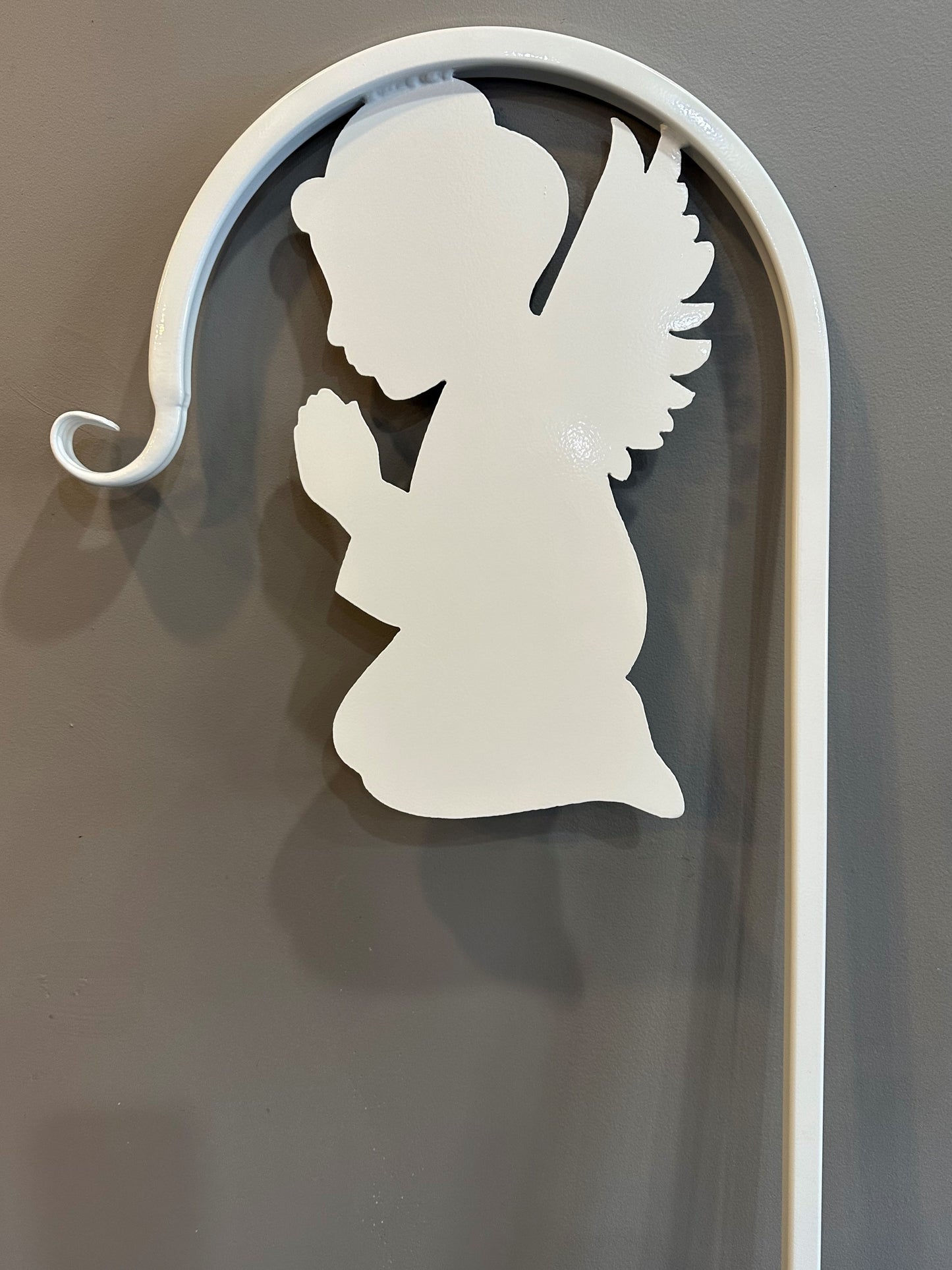 Angel Shepherd Hook- Memorial Hanger Grave Site Memorial