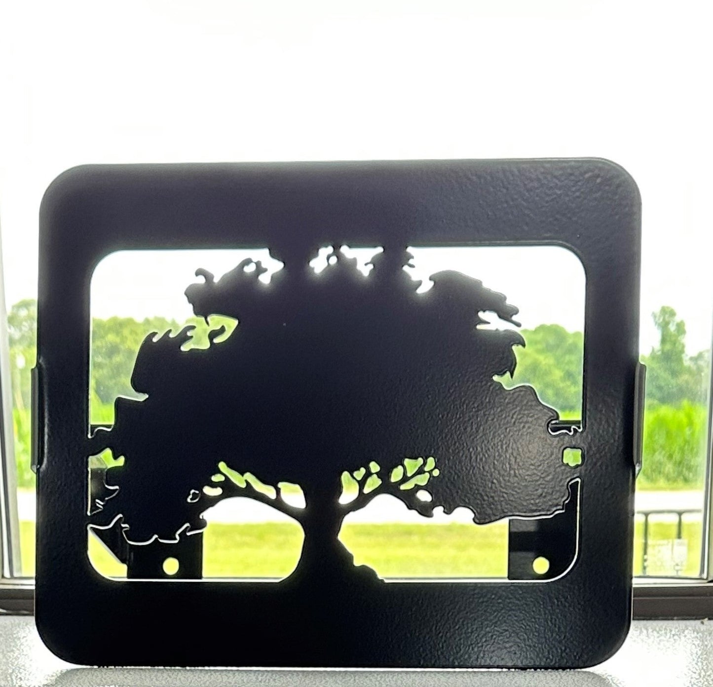 Custom Water Hose Hanger, Custom Garden Hose Holder, Oak Tree Design, Your Color Choice, Post Mount or Wall Mount, Your Choice