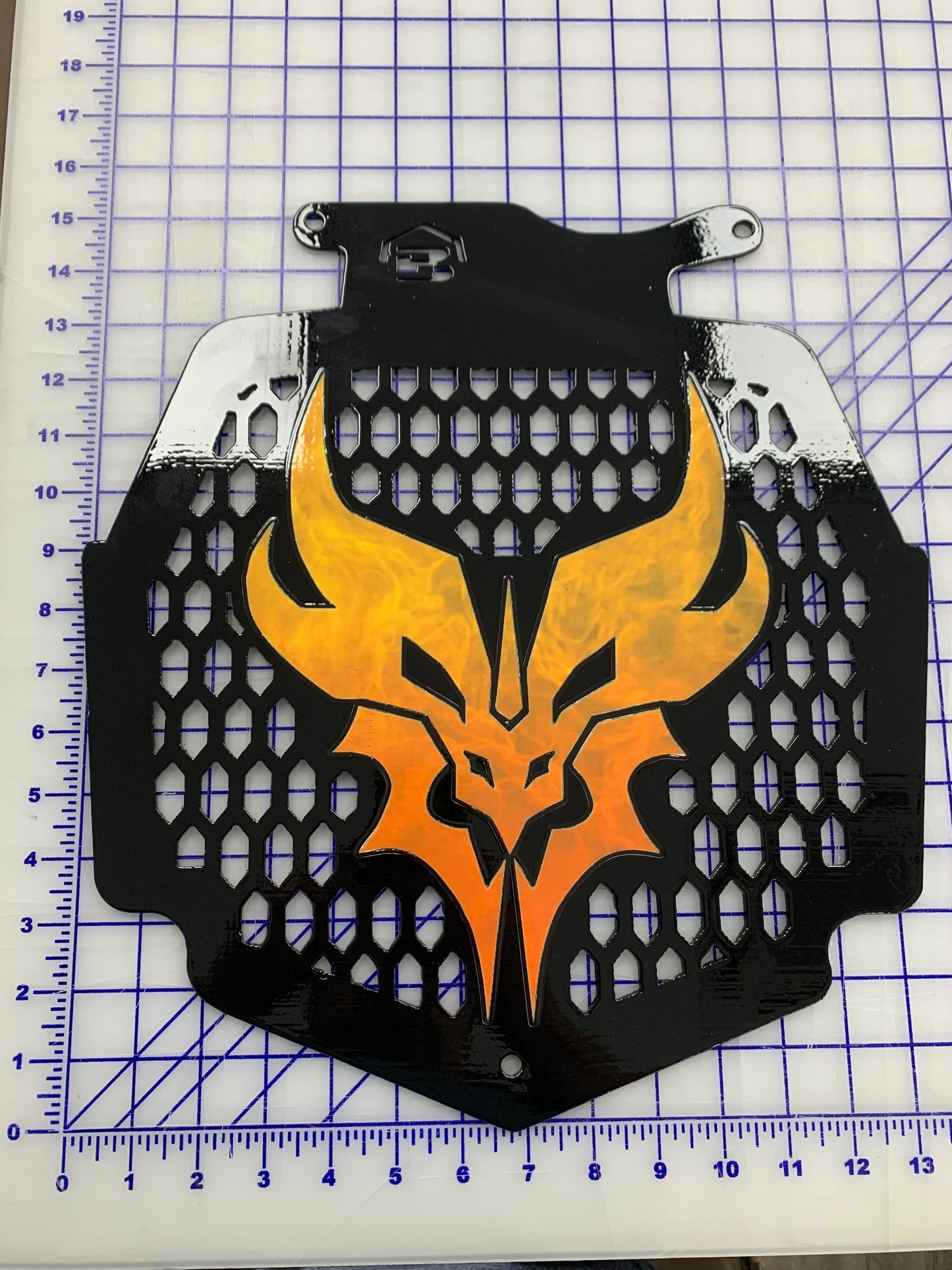 CUSTOM CREATE YOUR OWN Radiator Cover- Your Name/Logo/Color Choice(s) -fits Can Am Outlander Max XMR 450 570 650 850 1000