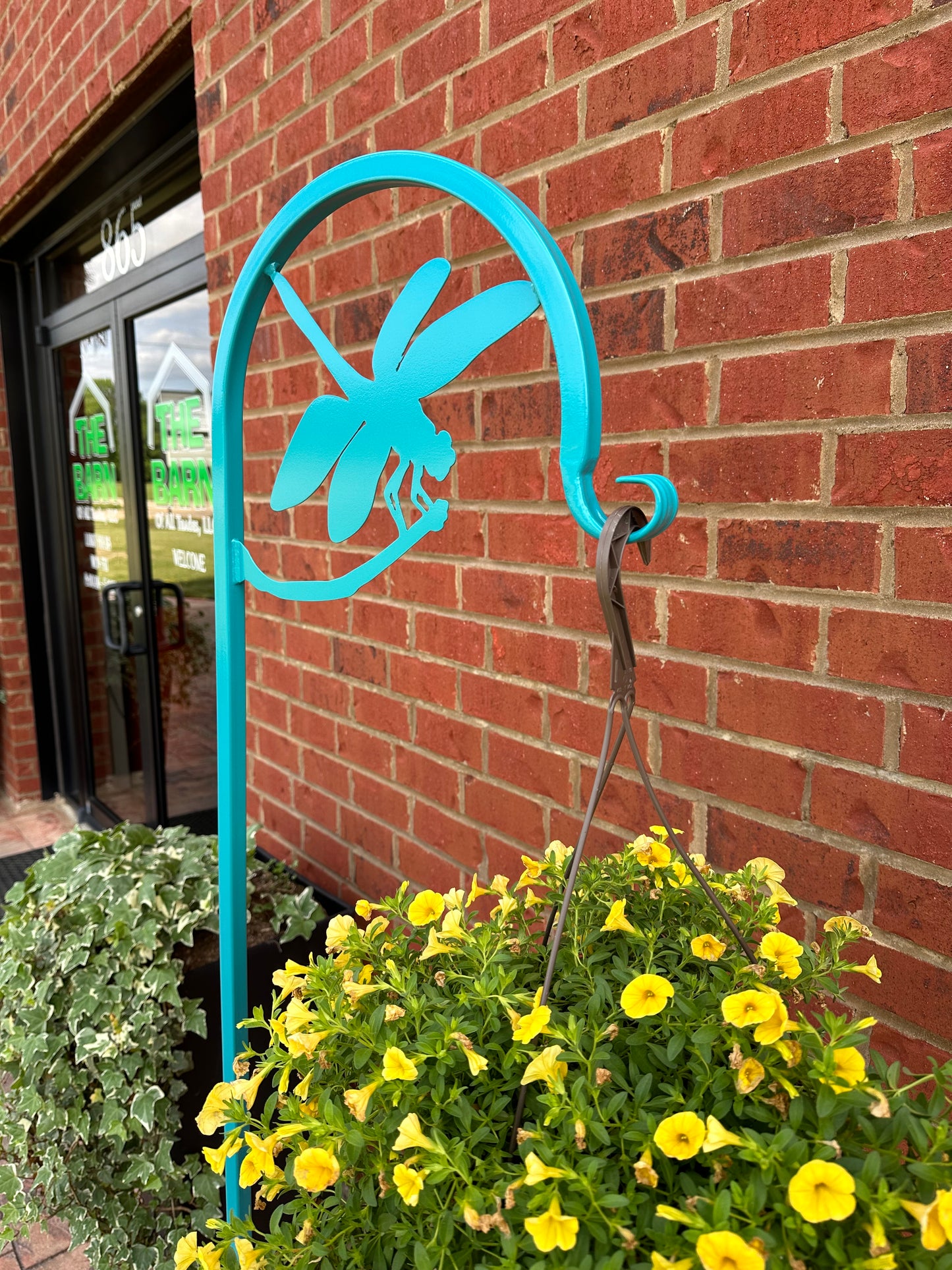 Dragon Fly Shepherd Hook- Your color choice-Four display options