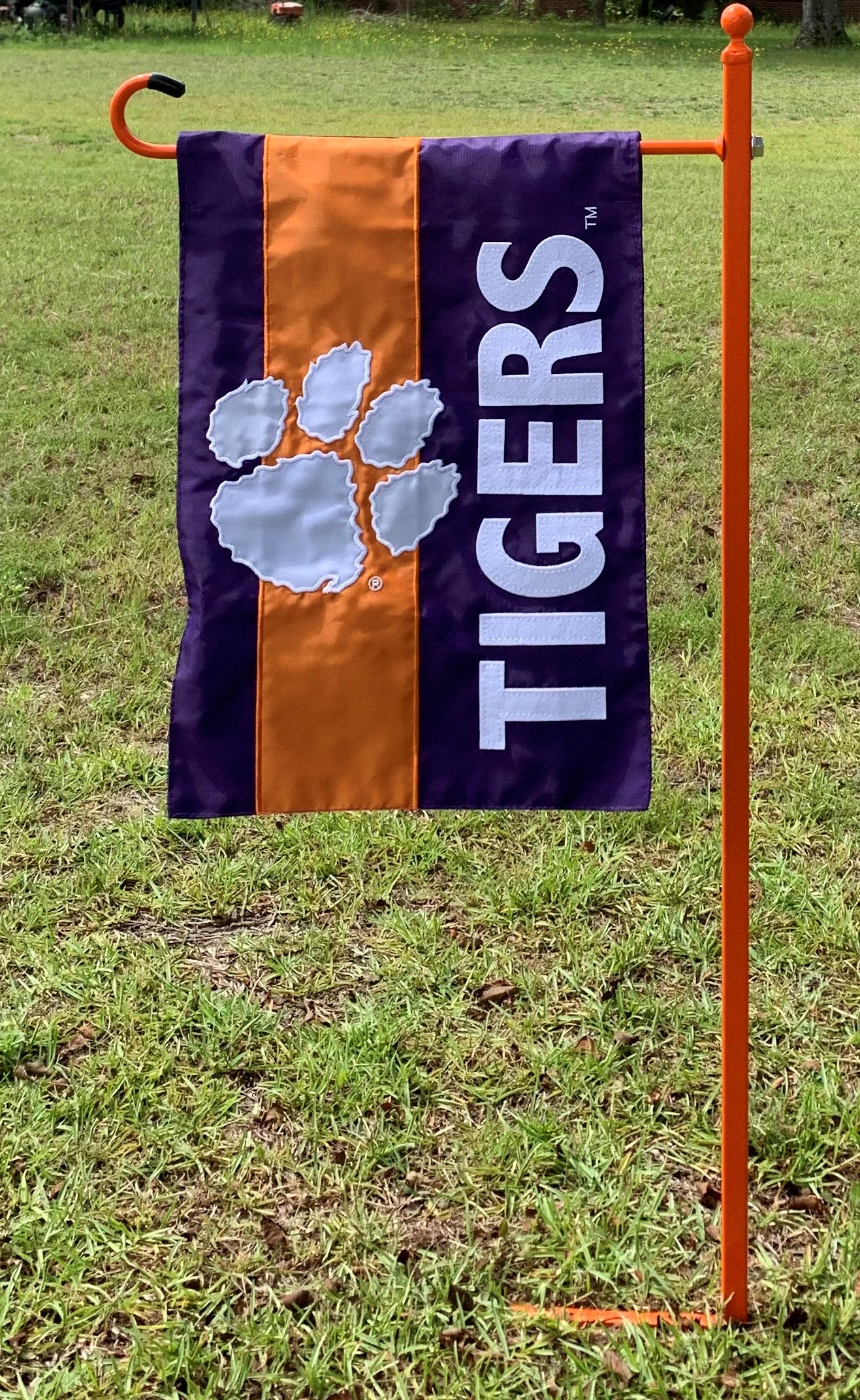Colorful Garden Flag Holder your powder coated color choice-Your display choice-Your topper choice
