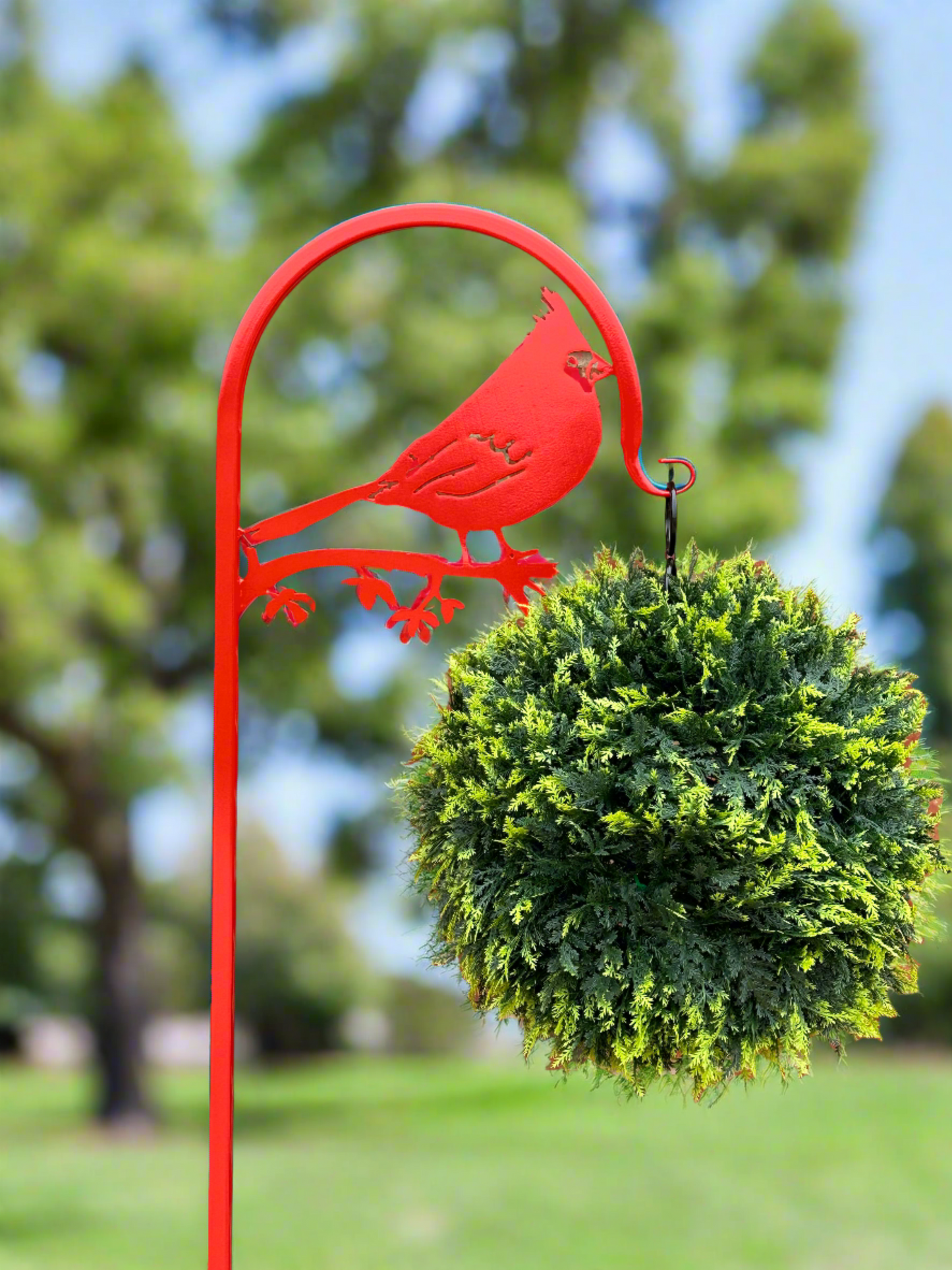 Red Bird/Cardinal Shepherd Hook