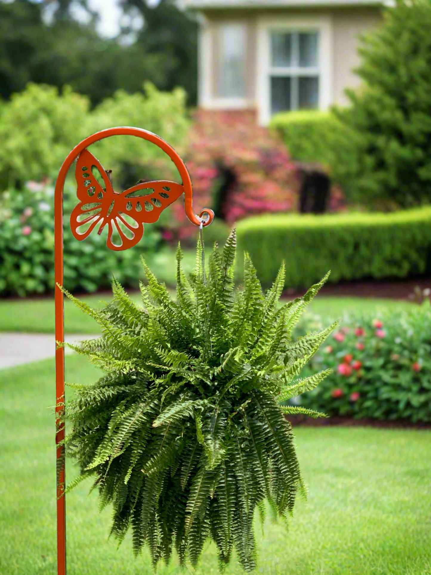 Butterfly Shepherd Hook-Your Color Choice-Your Display/Base Choice