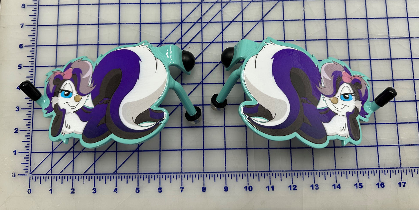 Pair of FiFi Foot Pegs your base color choice
