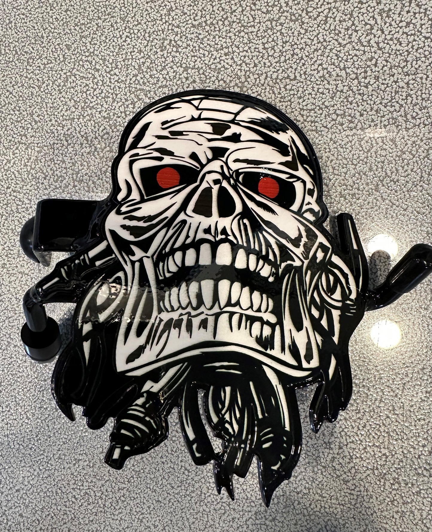 Create Your CUSTOM Foot Pegs and Hitch Cover SET -Your color choice-Your design choice