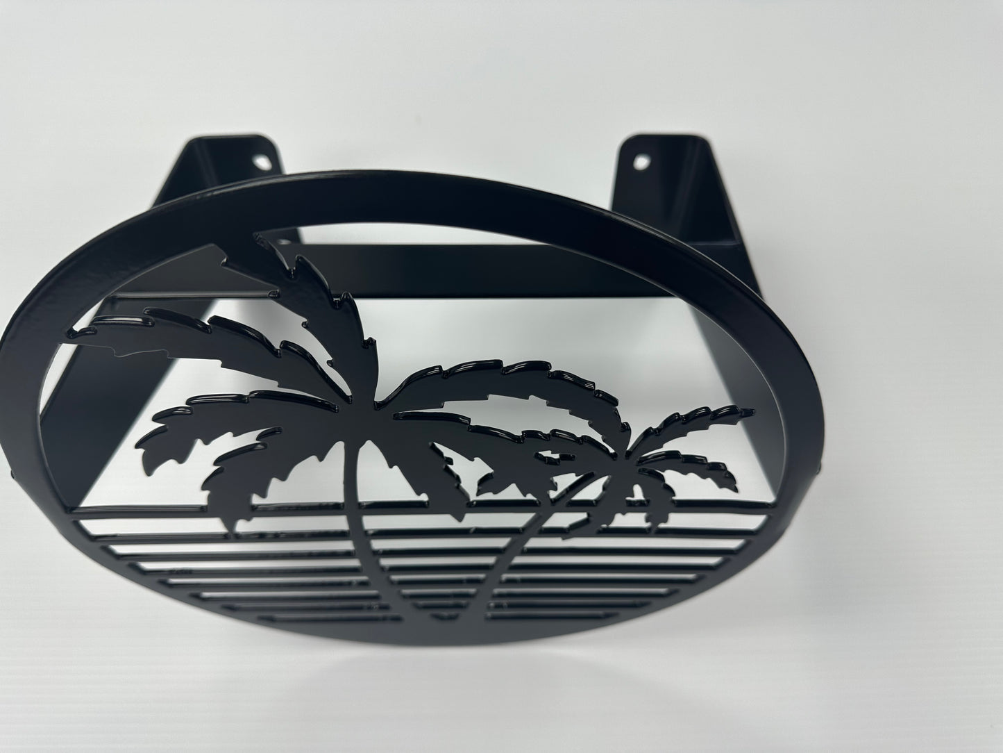 Water Hose Holder Leaning Palms-Your color choice- Your mounting choice