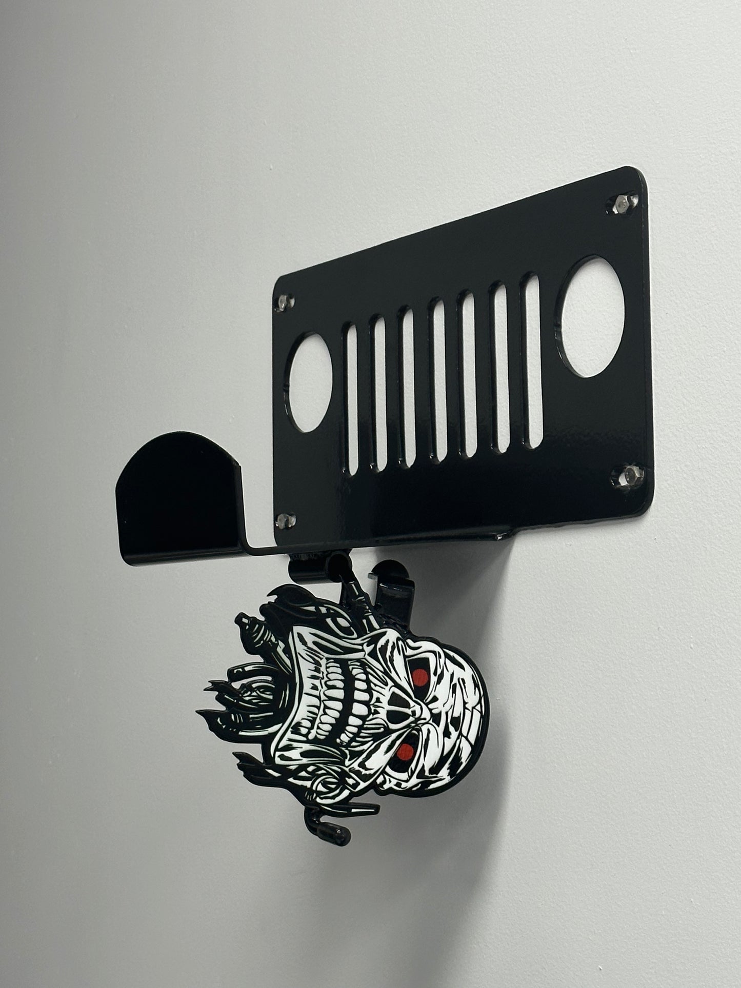 Set of Wall Mount Jeep Door holders/ Jeep Foot pegs Storage/Hanger YOUR COLOR CHOICE