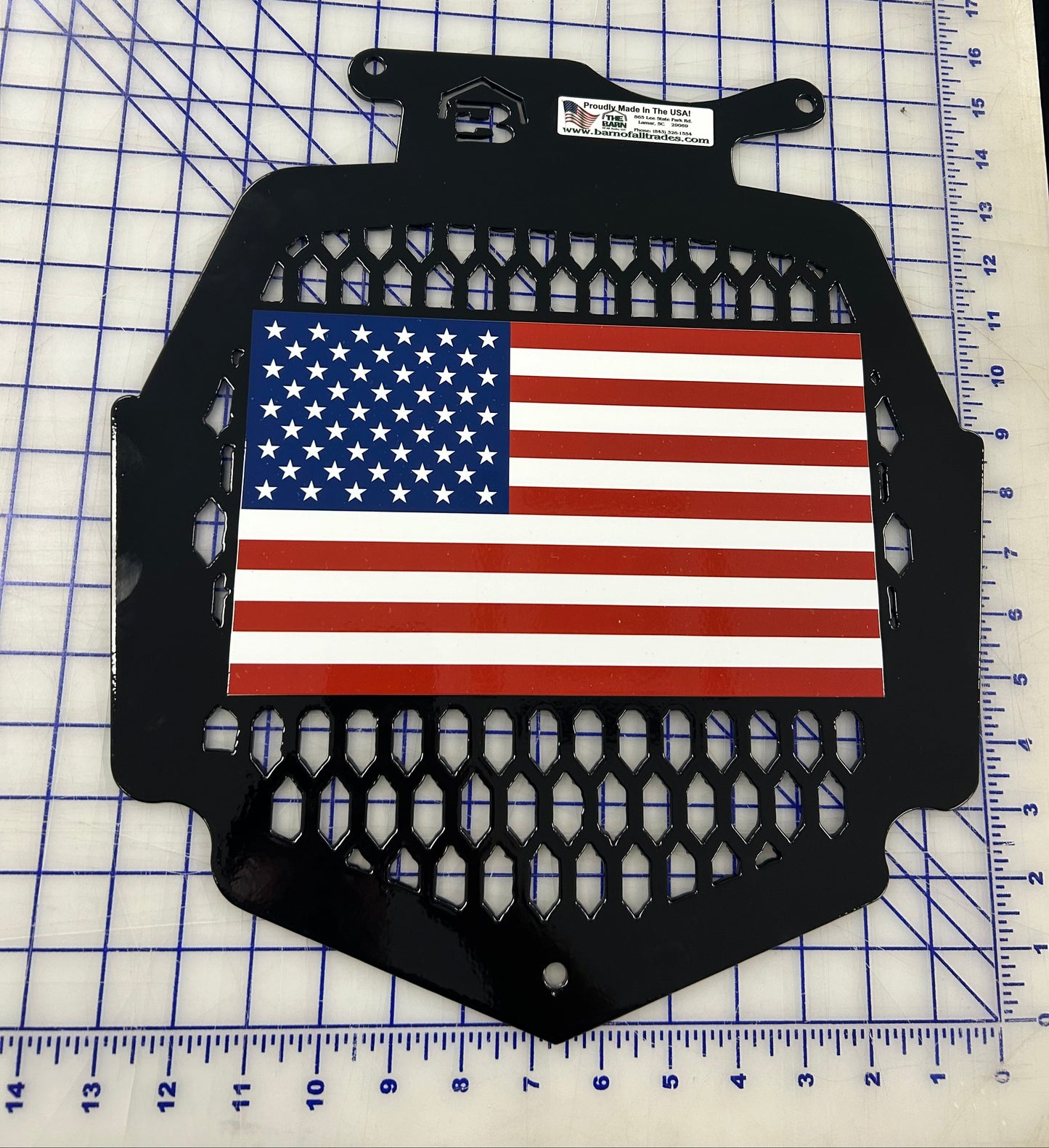 American Flag Radiator cover fits Can Am Outlander Max XMR 450 570 650 850 1000 -