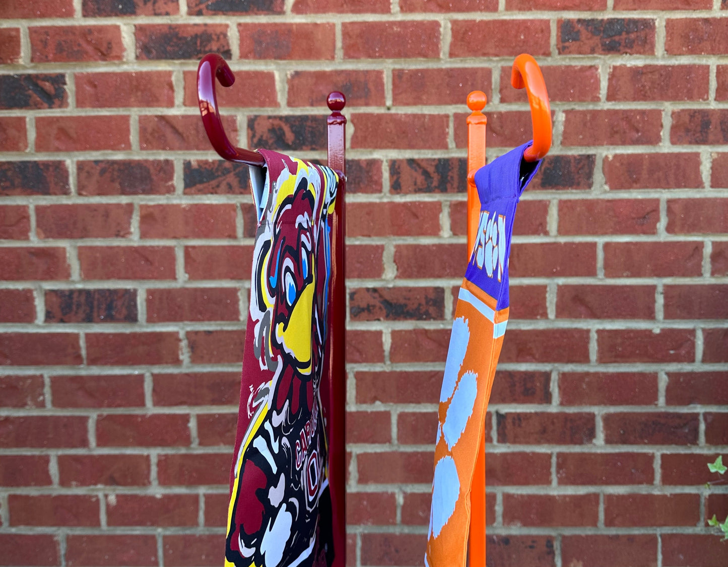 Colorful Garden Flag Holder your powder coated color choice-Your display choice-Your topper choice