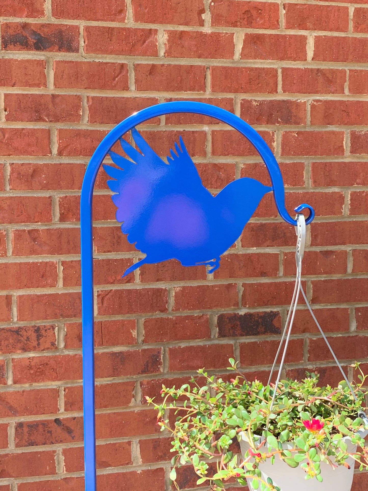 Bluebird Shepherd Hook