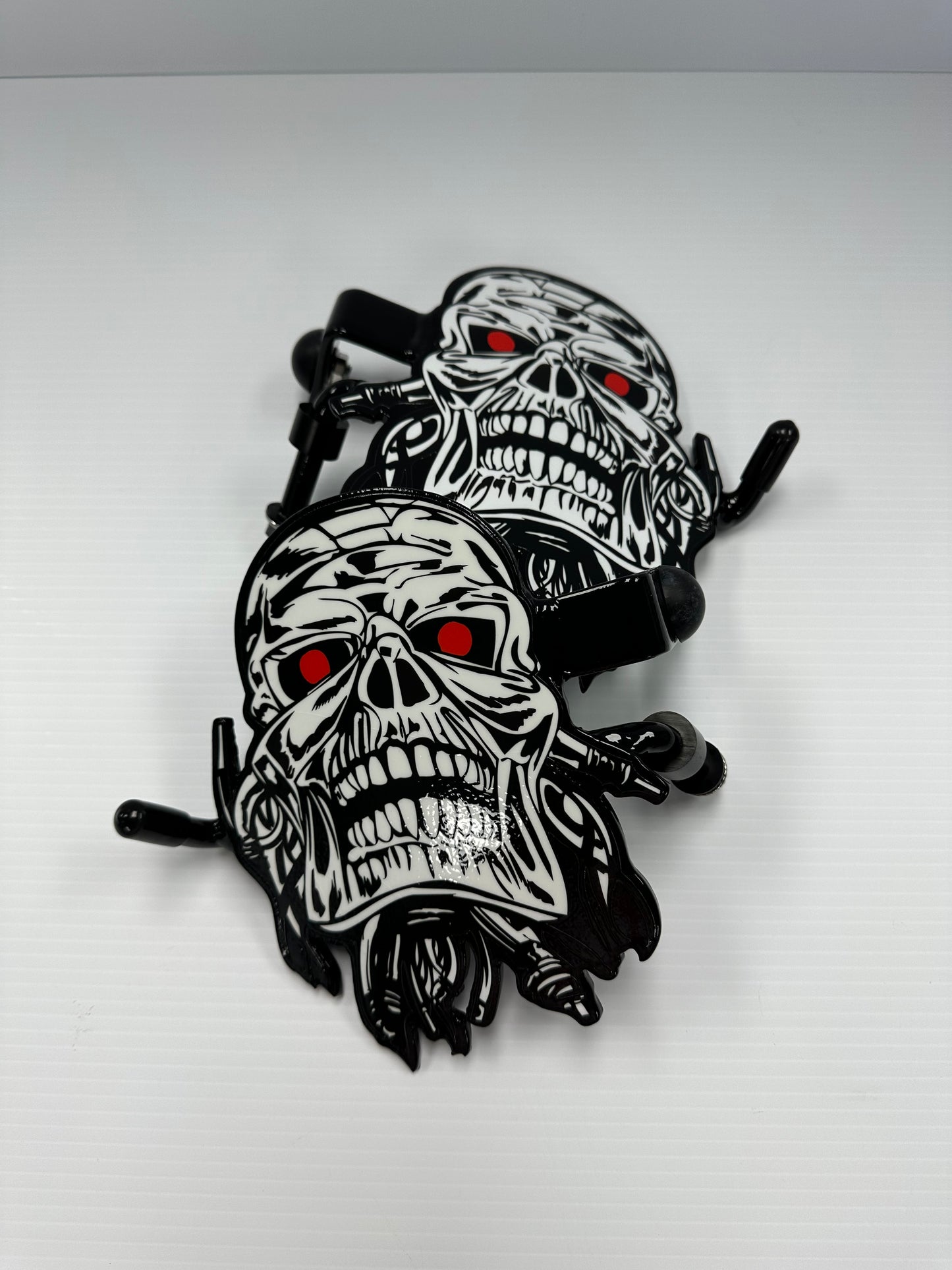 Pair of Skull Foot Pegs your color choice