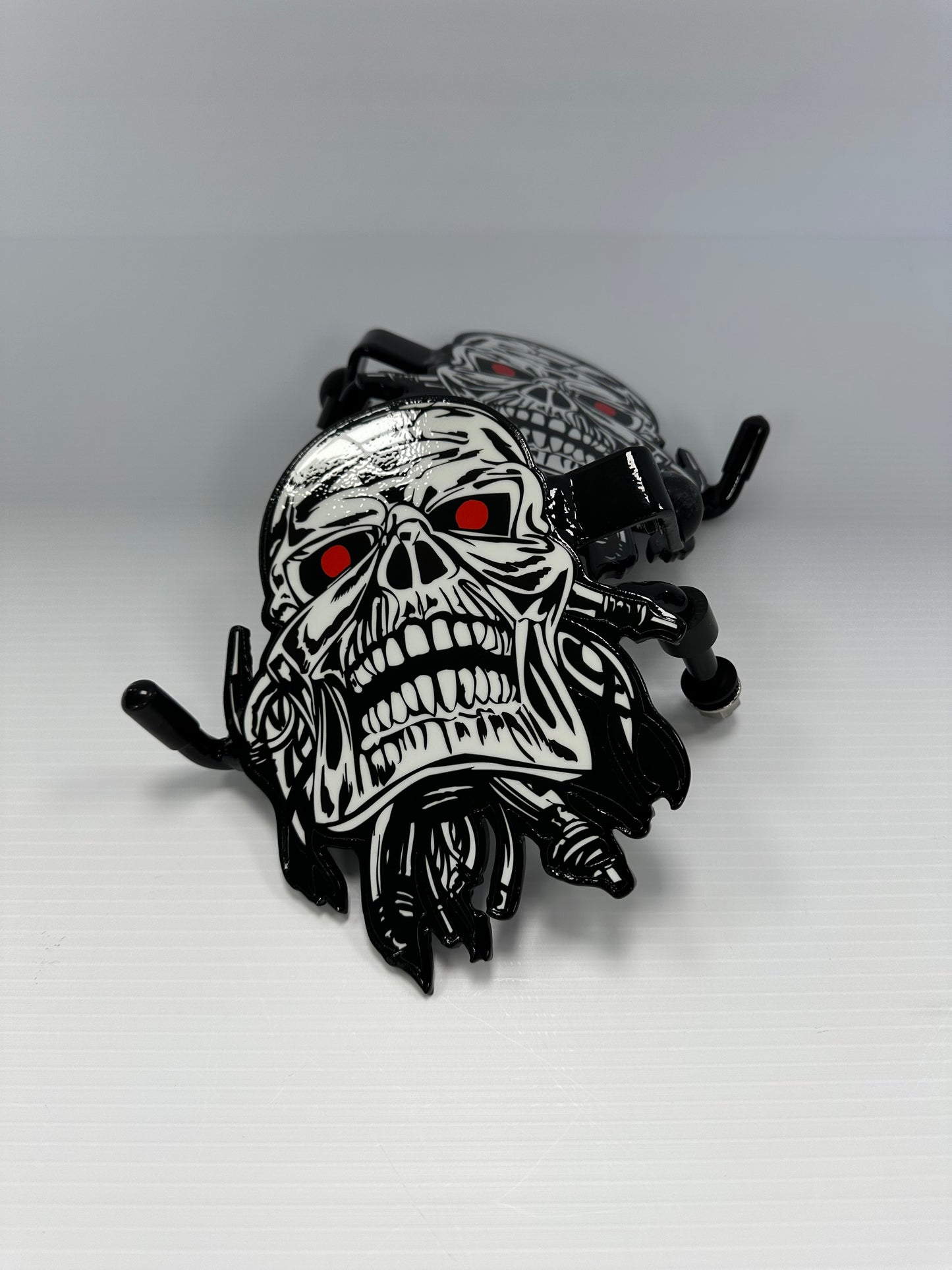 Pair of Skull Foot Pegs your color choice