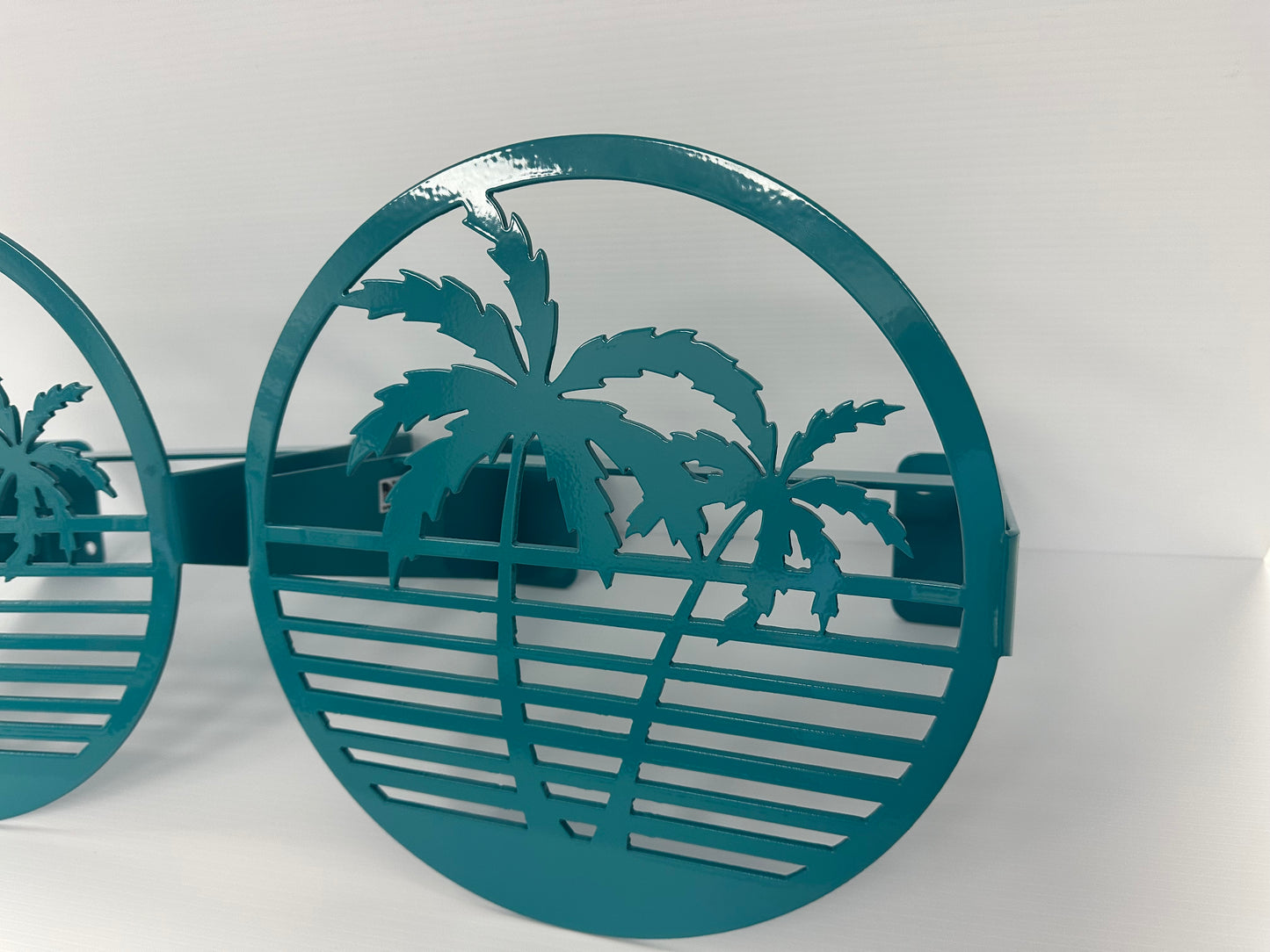 Water Hose Holder Leaning Palms-Your color choice- Your mounting choice