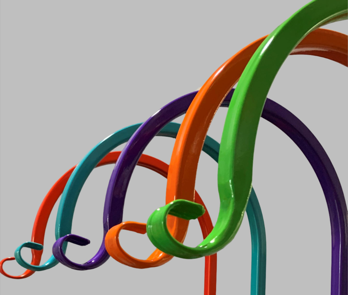 Shepherd Hook Metal Very Sturdy- Your color choice-Four display options