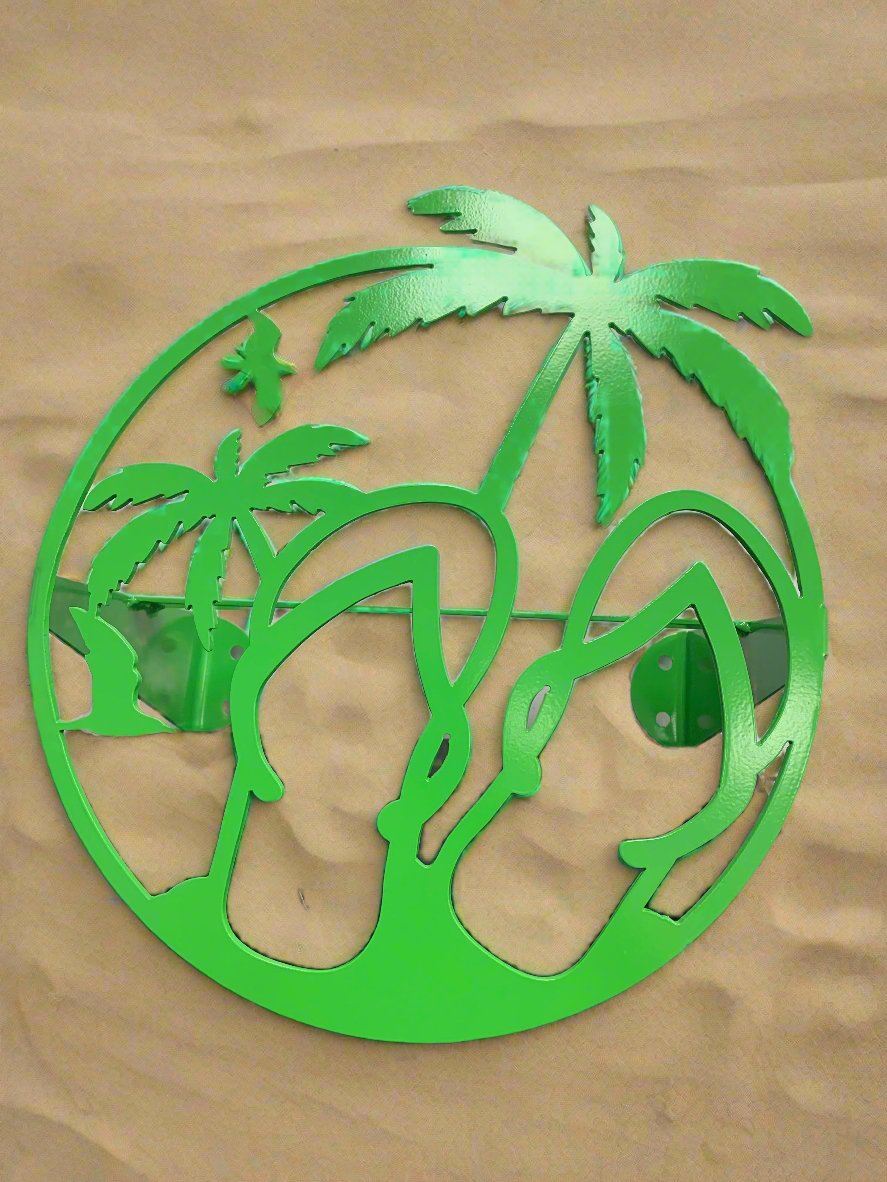 Water Hose Holder Beach Scene-Your color choice