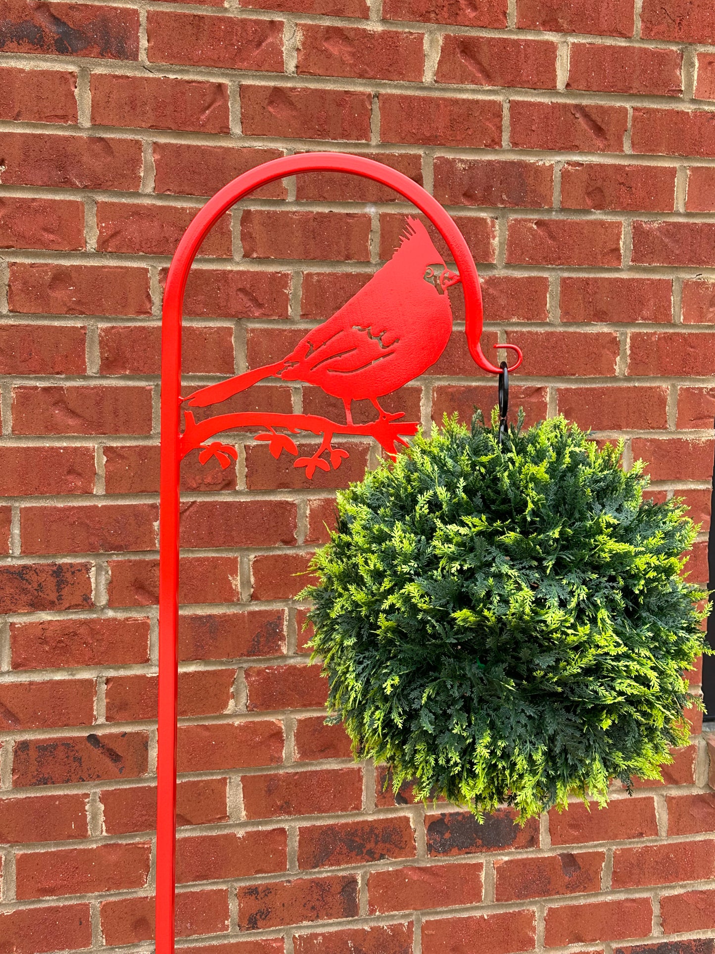 Red Bird/Cardinal Shepherd Hook