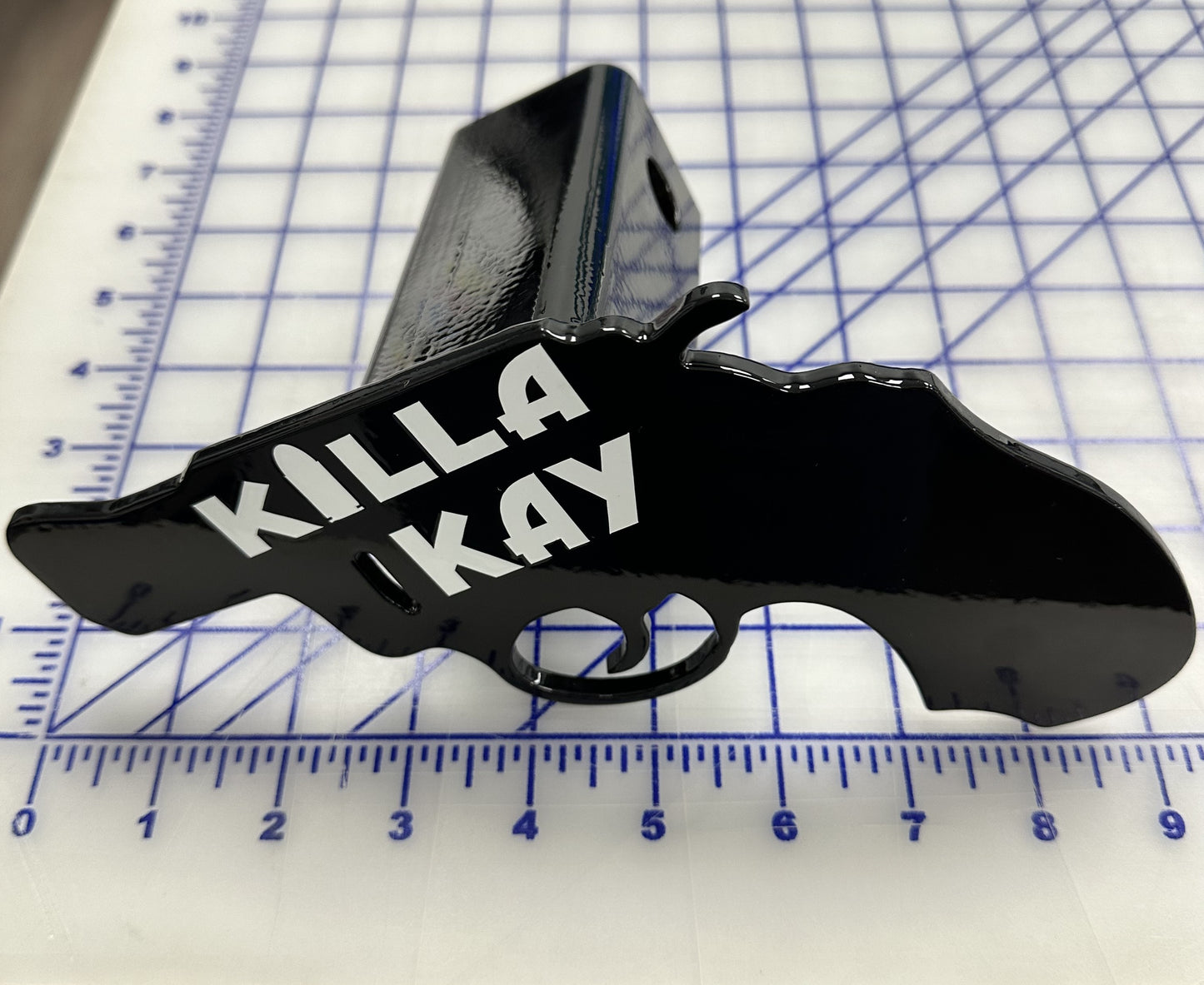 Gun-Revolver Receiver Hitch Cover Your Color Choice-Personalize