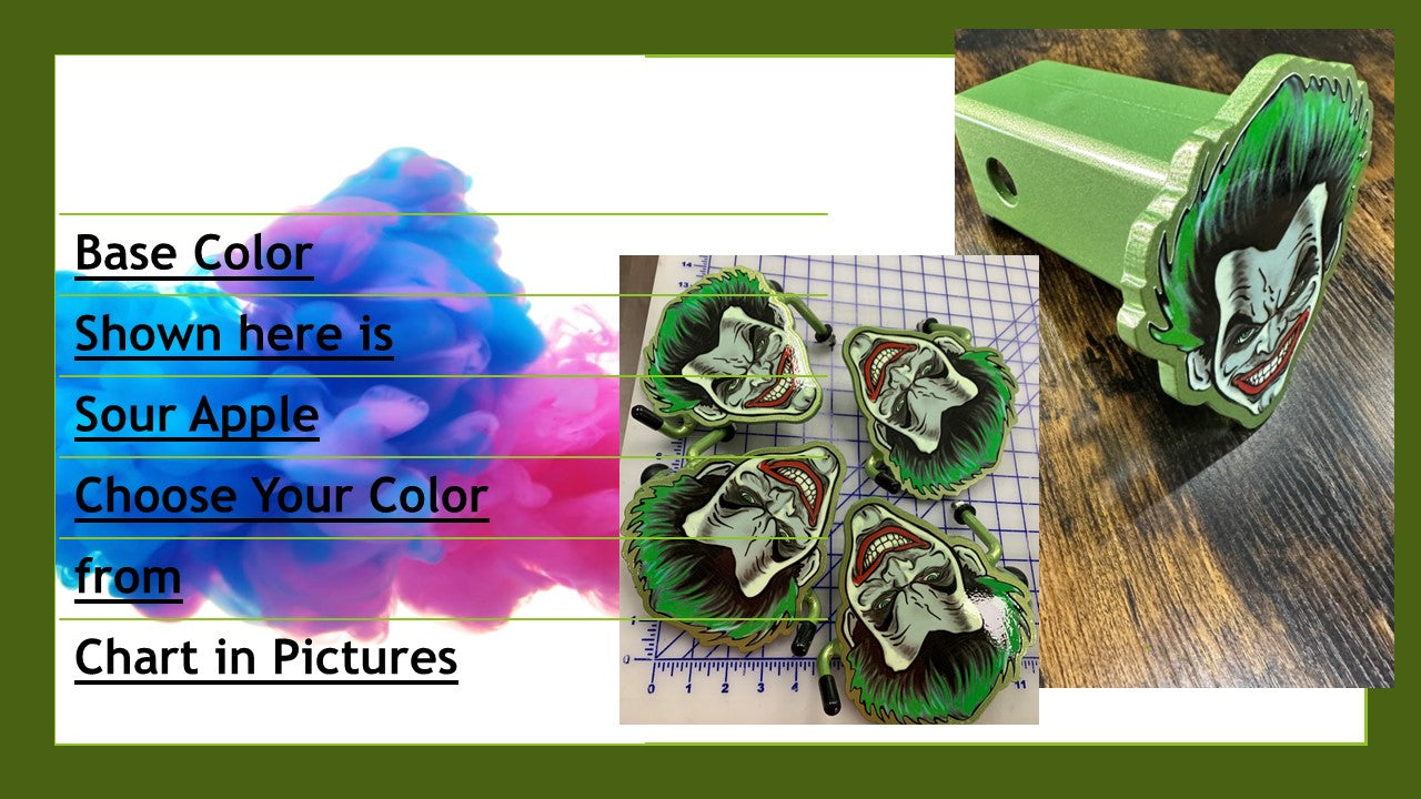 Create Your CUSTOM Foot Pegs and Hitch Cover SET -Your color choice-Your design choice
