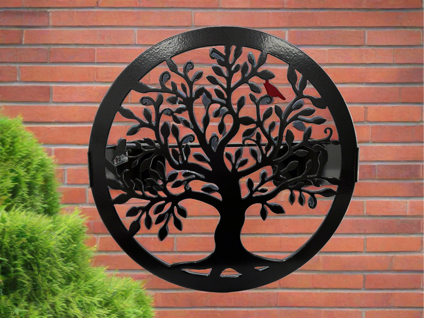 Custom Water Hose Hanger, Custom Garden Hose Holder, Tree of Life Design, Post Mount or Wall Mount, Your Choice