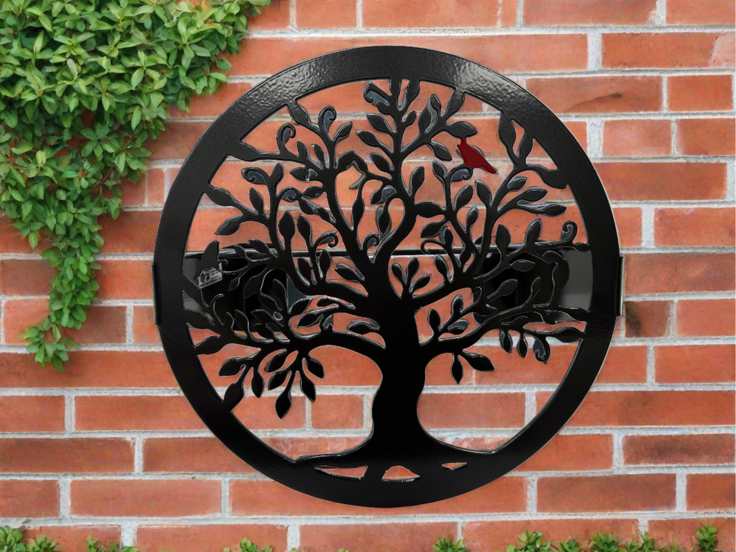 Custom Water Hose Hanger, Custom Garden Hose Holder, Tree of Life Design, Post Mount or Wall Mount, Your Choice