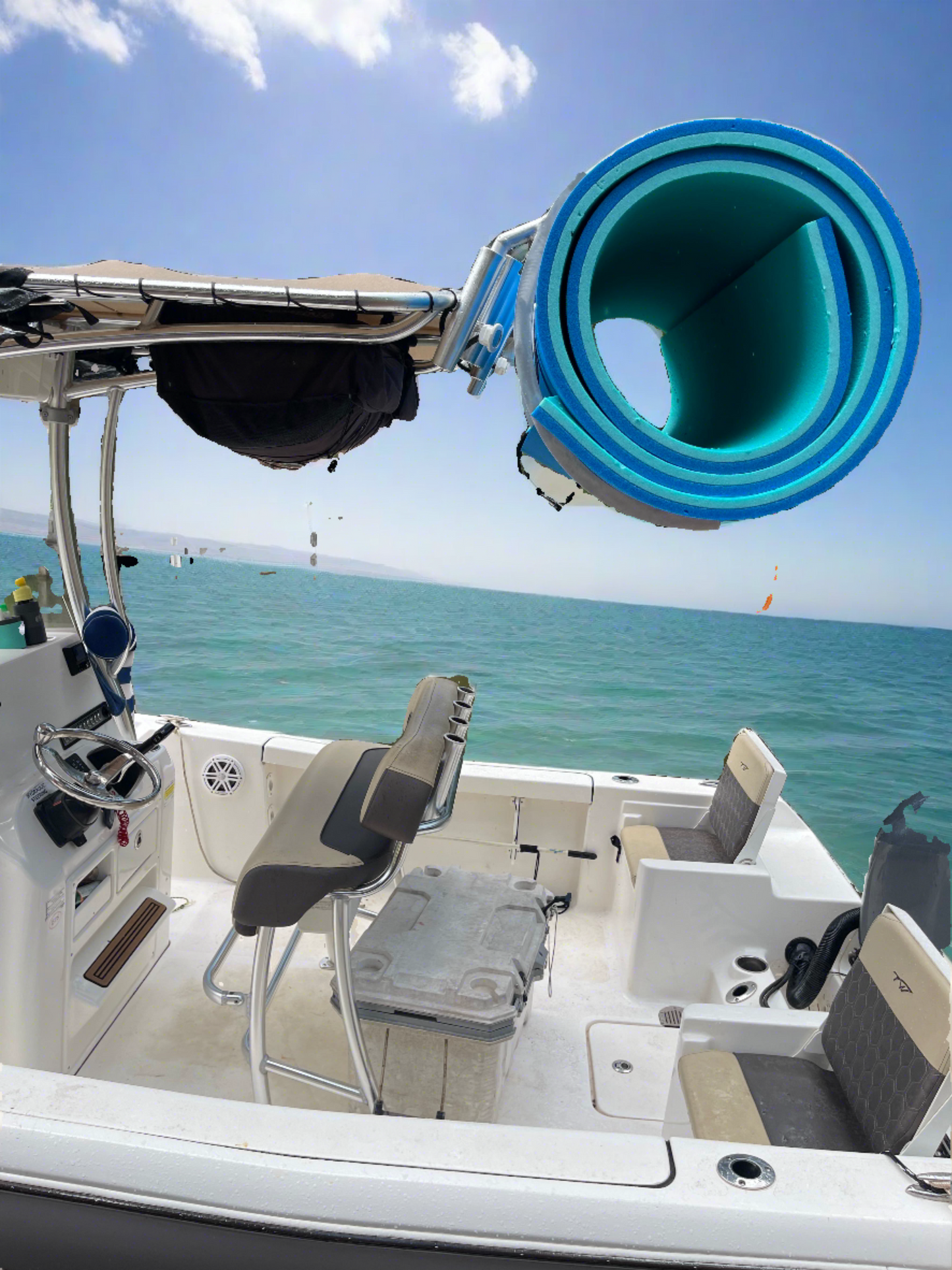 Floating Water Mat/Pad Storage/Carry Rack for Center Console Boats-Your Color Choice