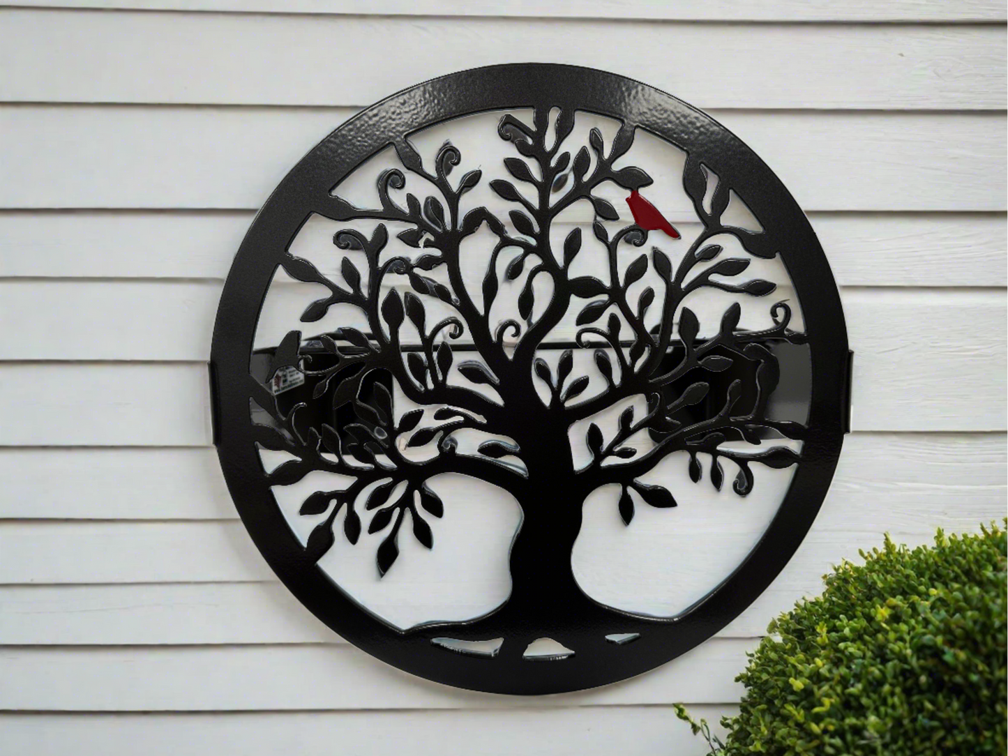 Custom Water Hose Hanger, Custom Garden Hose Holder, Tree of Life Design, Post Mount or Wall Mount, Your Choice