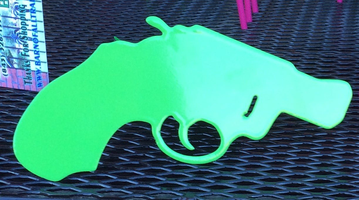 Gun-Revolver Receiver Hitch Cover Your Color Choice-Personalize