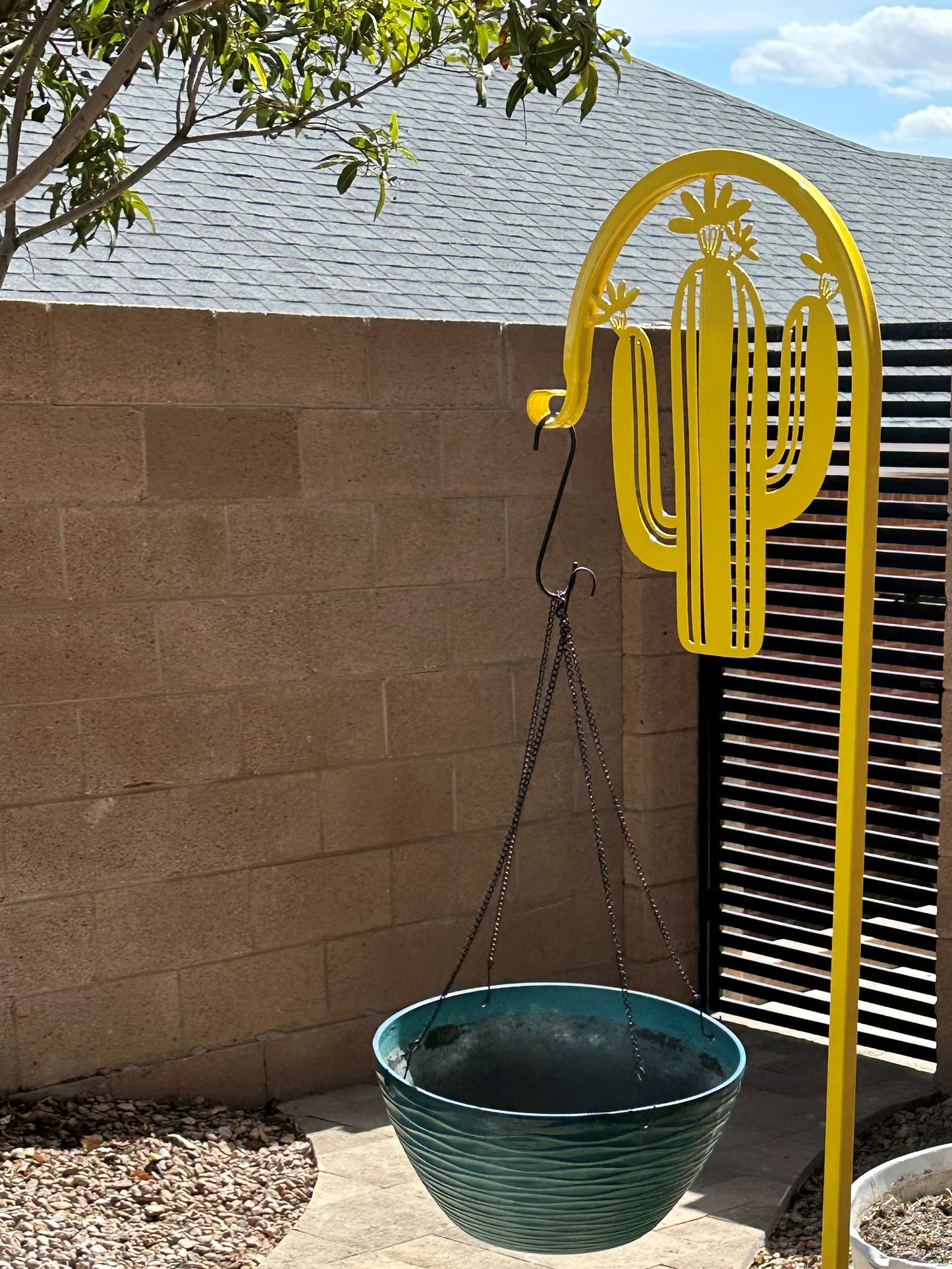 Cactus Shepherd Hook- Your color choice-four display options