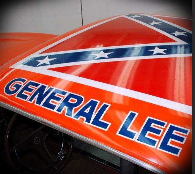 Dukes Of Hazzard General Lee 01 Vinyl Decal - Made In USA Car Bumper Sticker