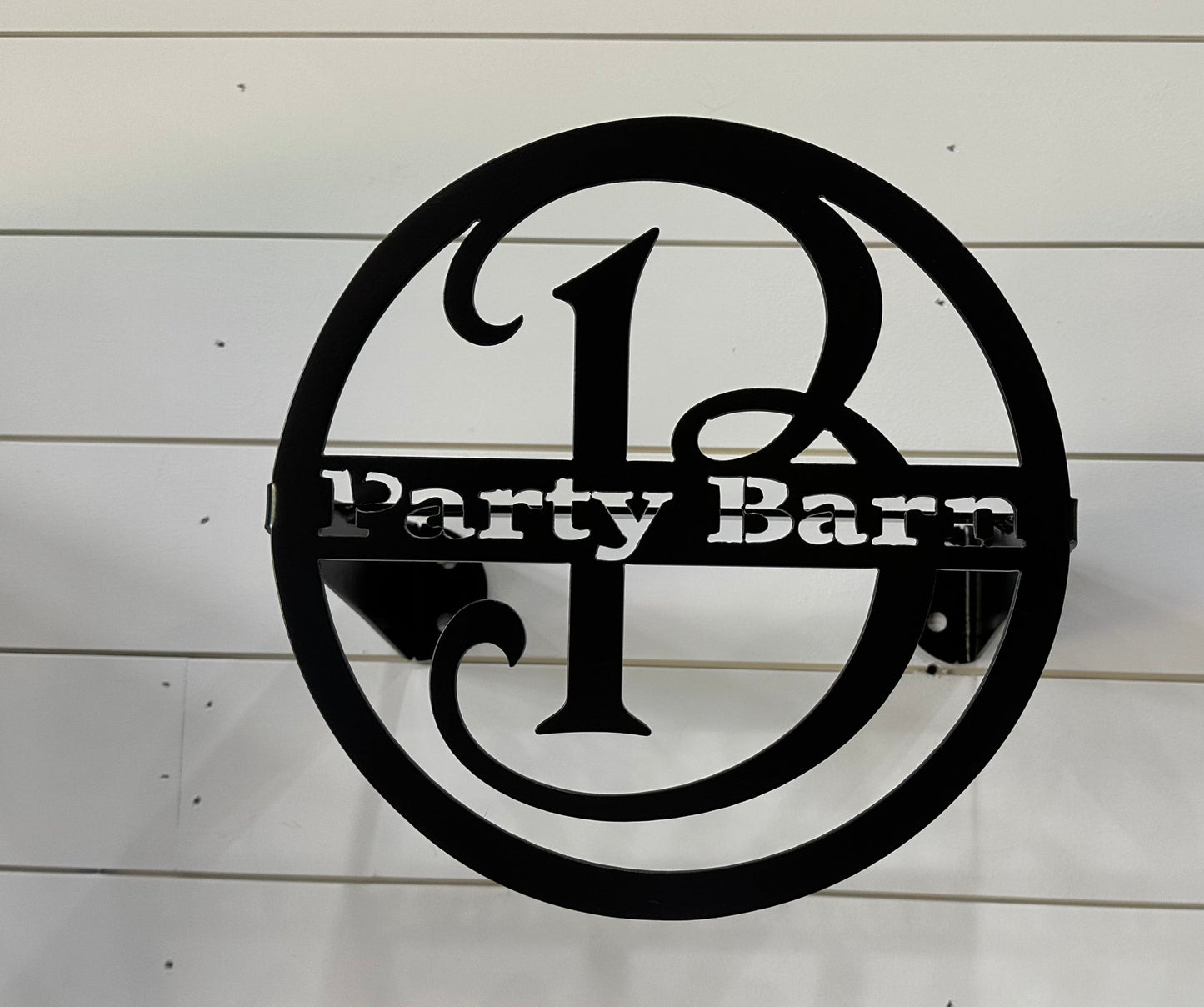 Custom Water Hose Holder-Choose Your Initial/Text/Color- Wall or Post Mount