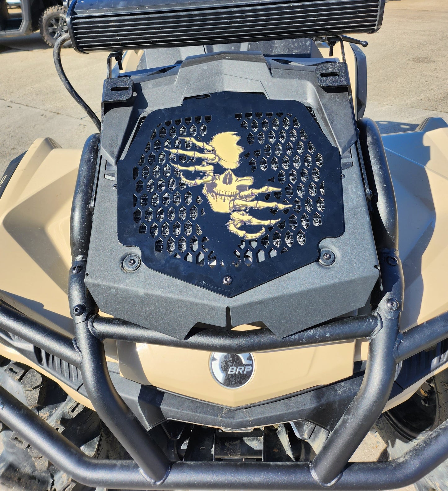 Ripping Skull Radiator cover fits Can Am Outlander Max XMR 450 570 650 850 1000 - Your Color Choices