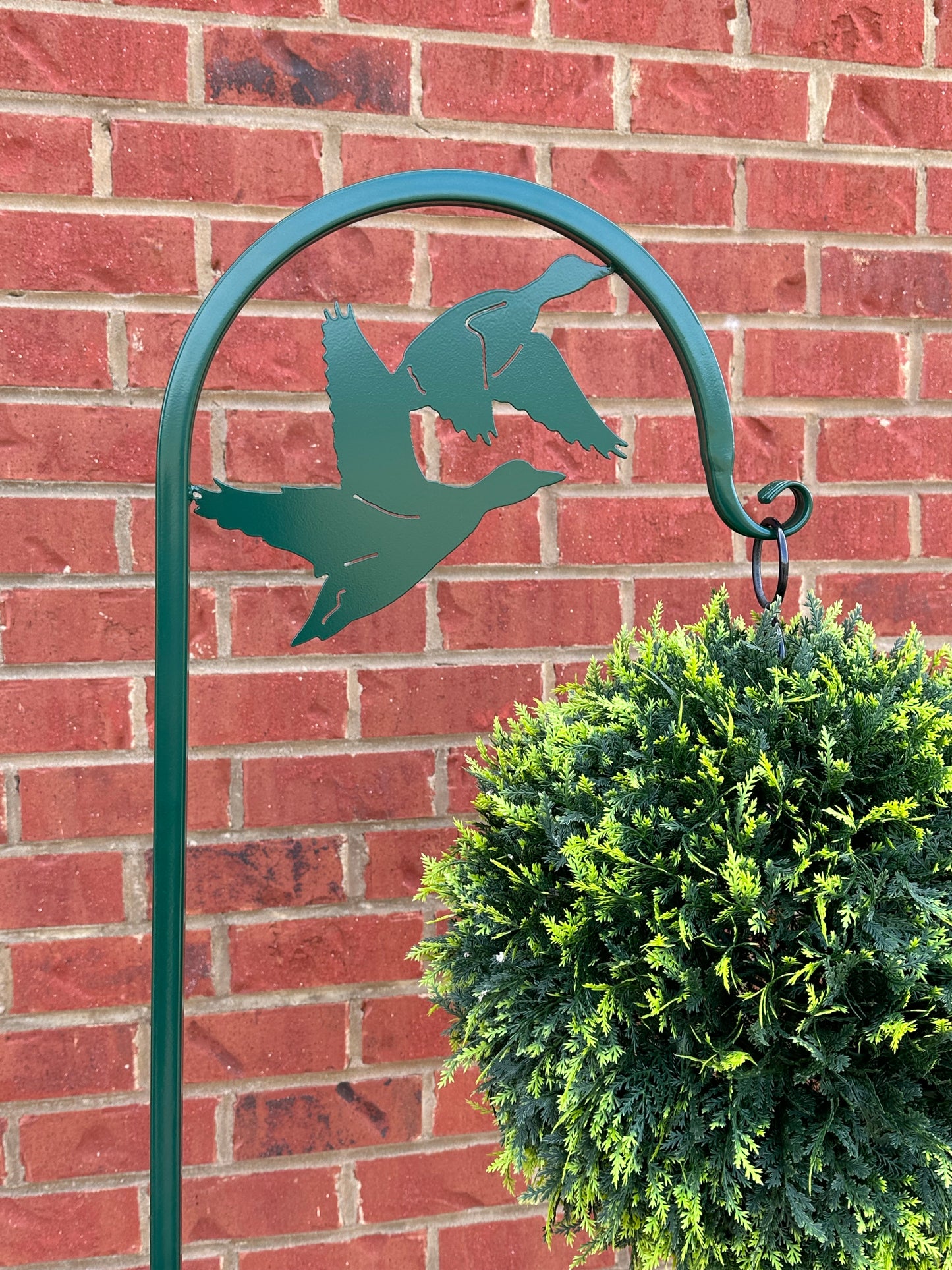 Flying Ducks Shepherd Hook Your Color and Base/Display Choice