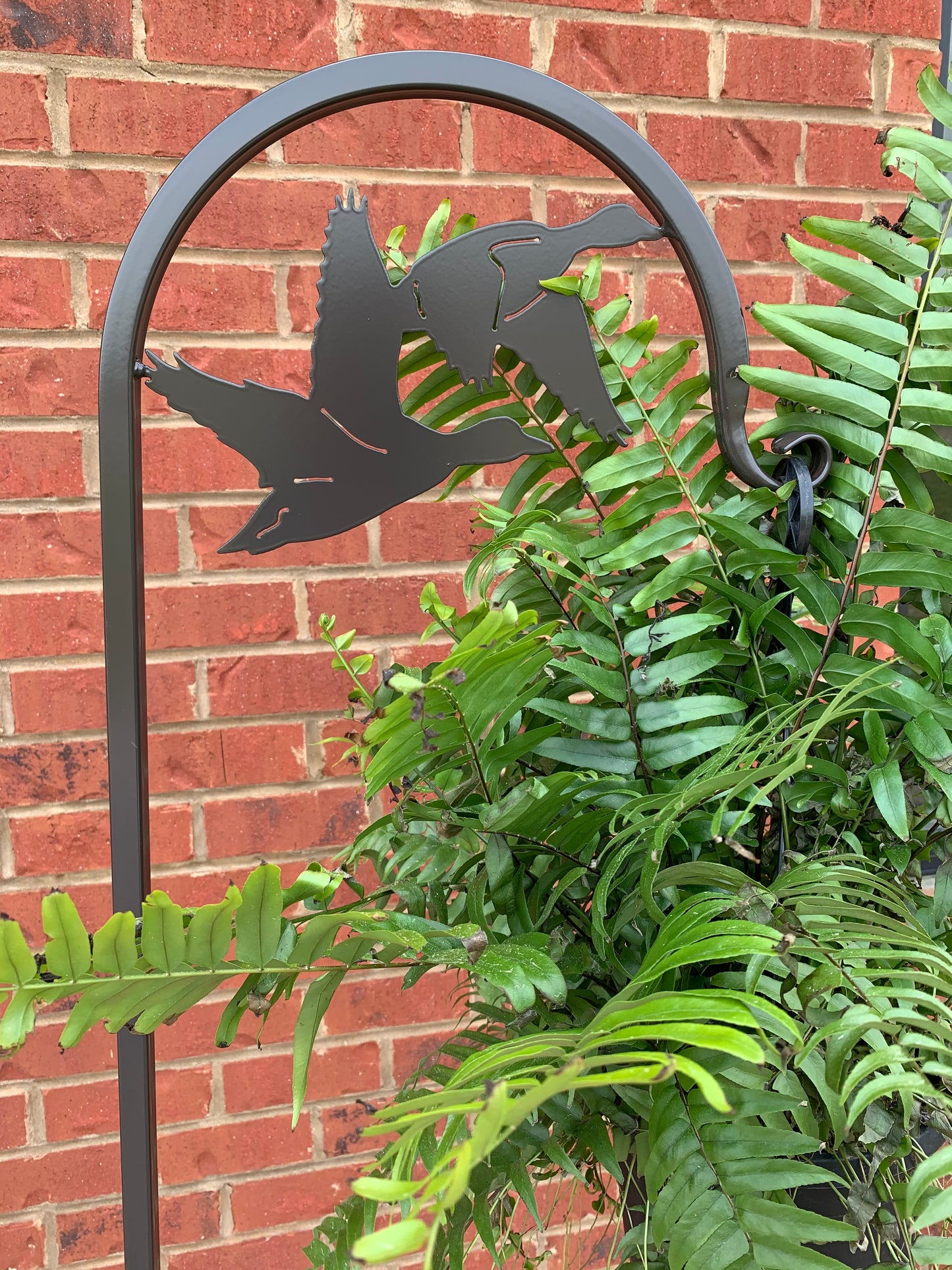 Flying Ducks Shepherd Hook Your Color and Base/Display Choice