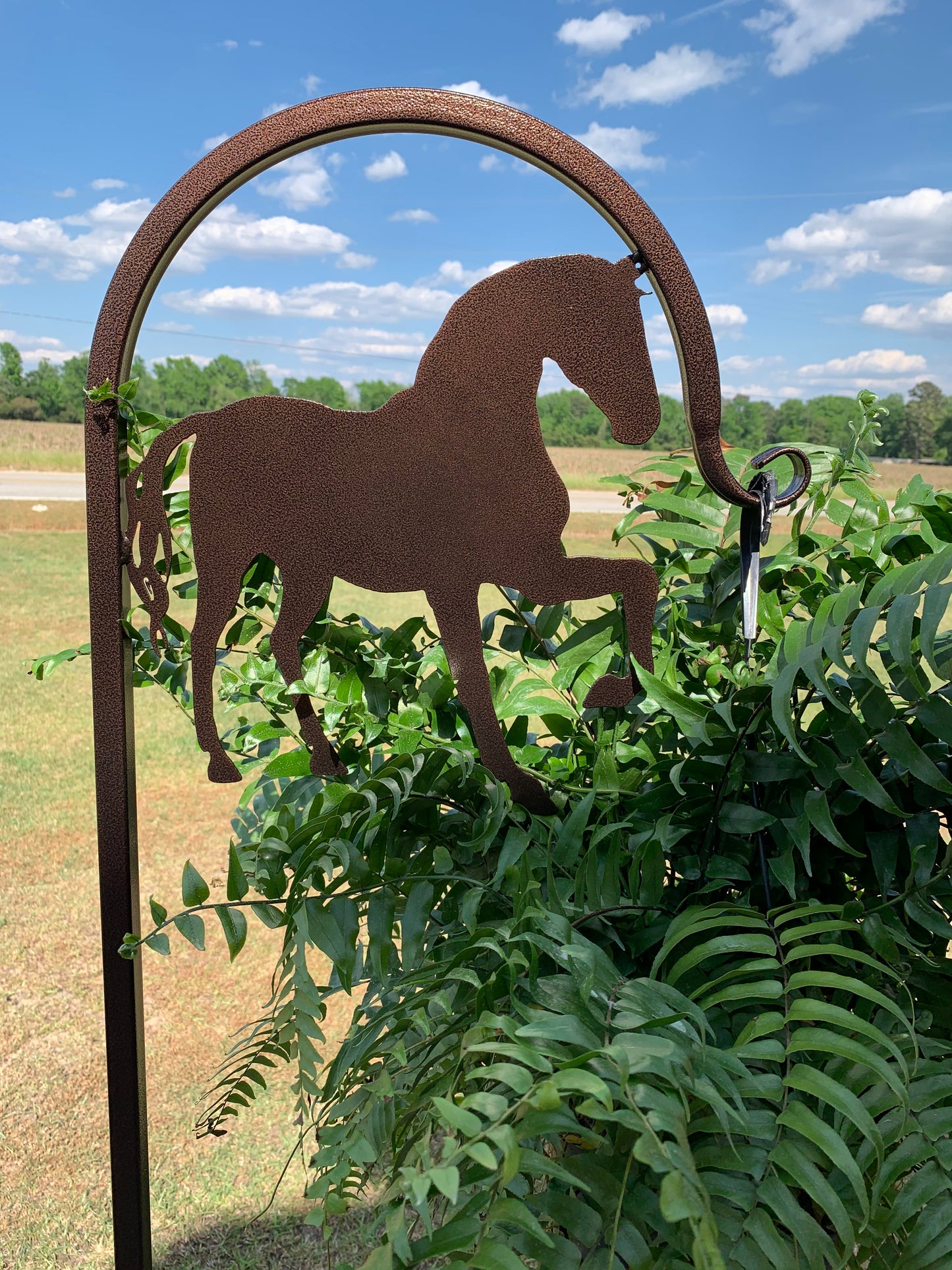 Horse Shepherd Hook Your Color and Base/Display Choice