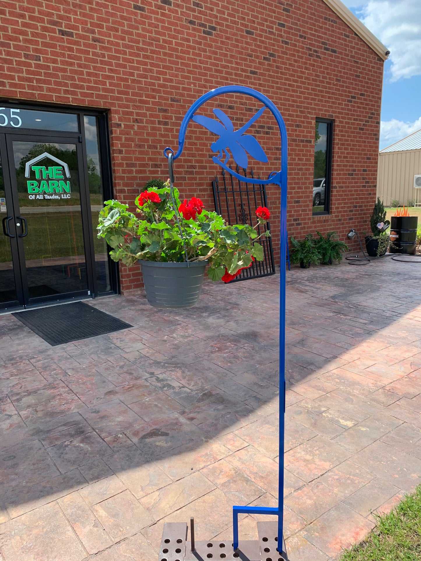 Dragon Fly Shepherd Hook- Your color choice-Four display options