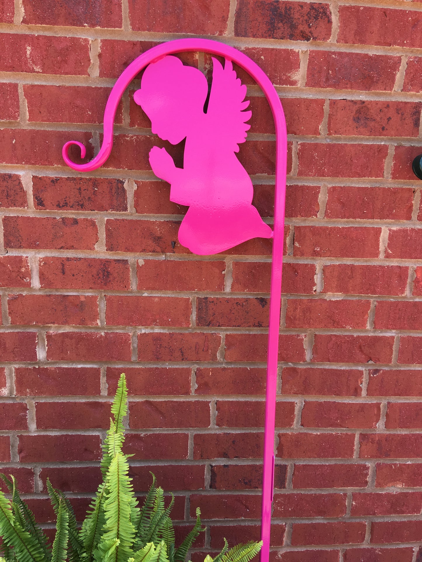 Angel Shepherd Hook- Memorial Hanger Grave Site Memorial