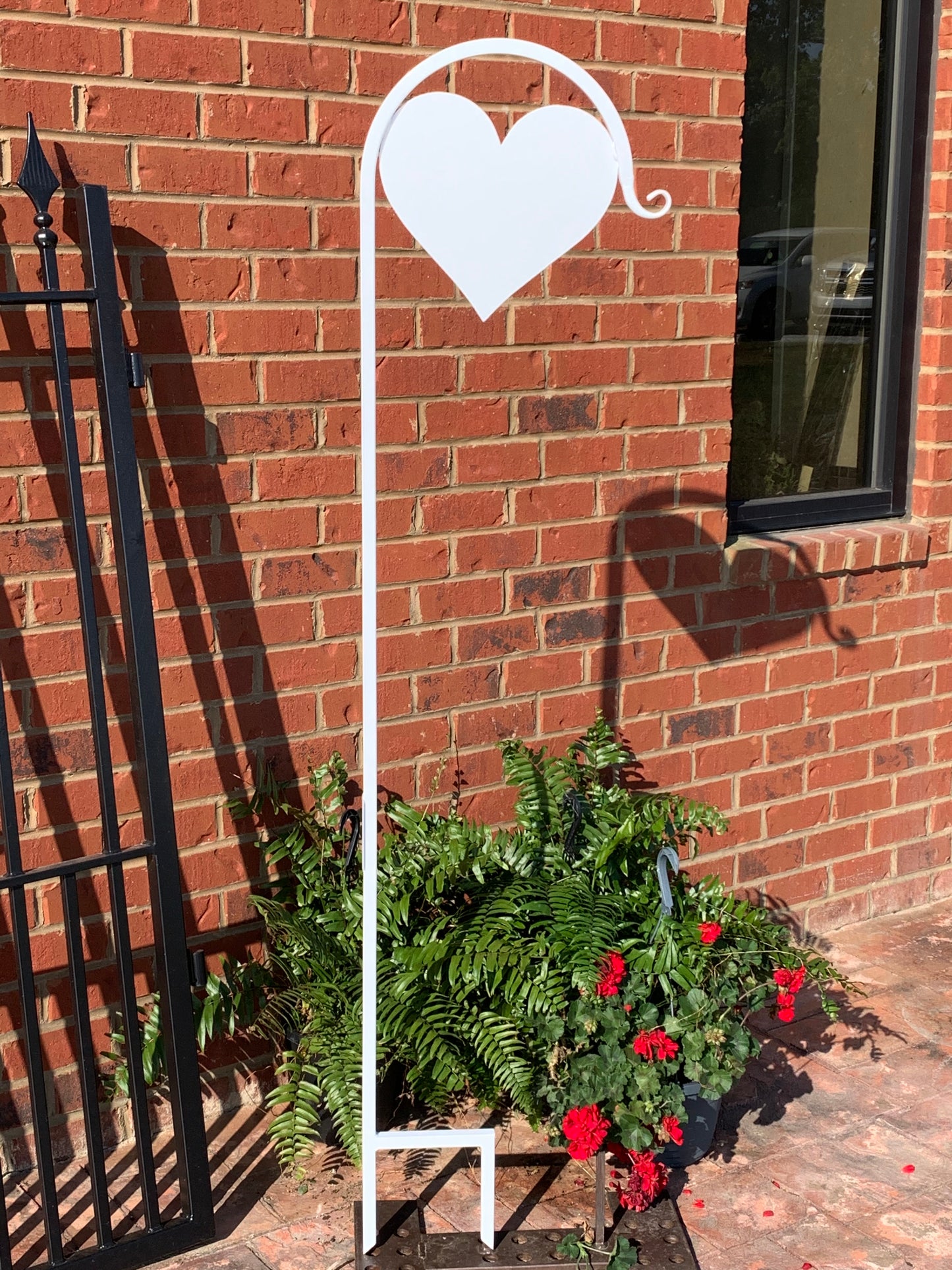 Heart Shepherd Hook-Gift- with Message for Mom, Sister, Grandma, Aunt, Daughter- Four Display choices- Your color choice