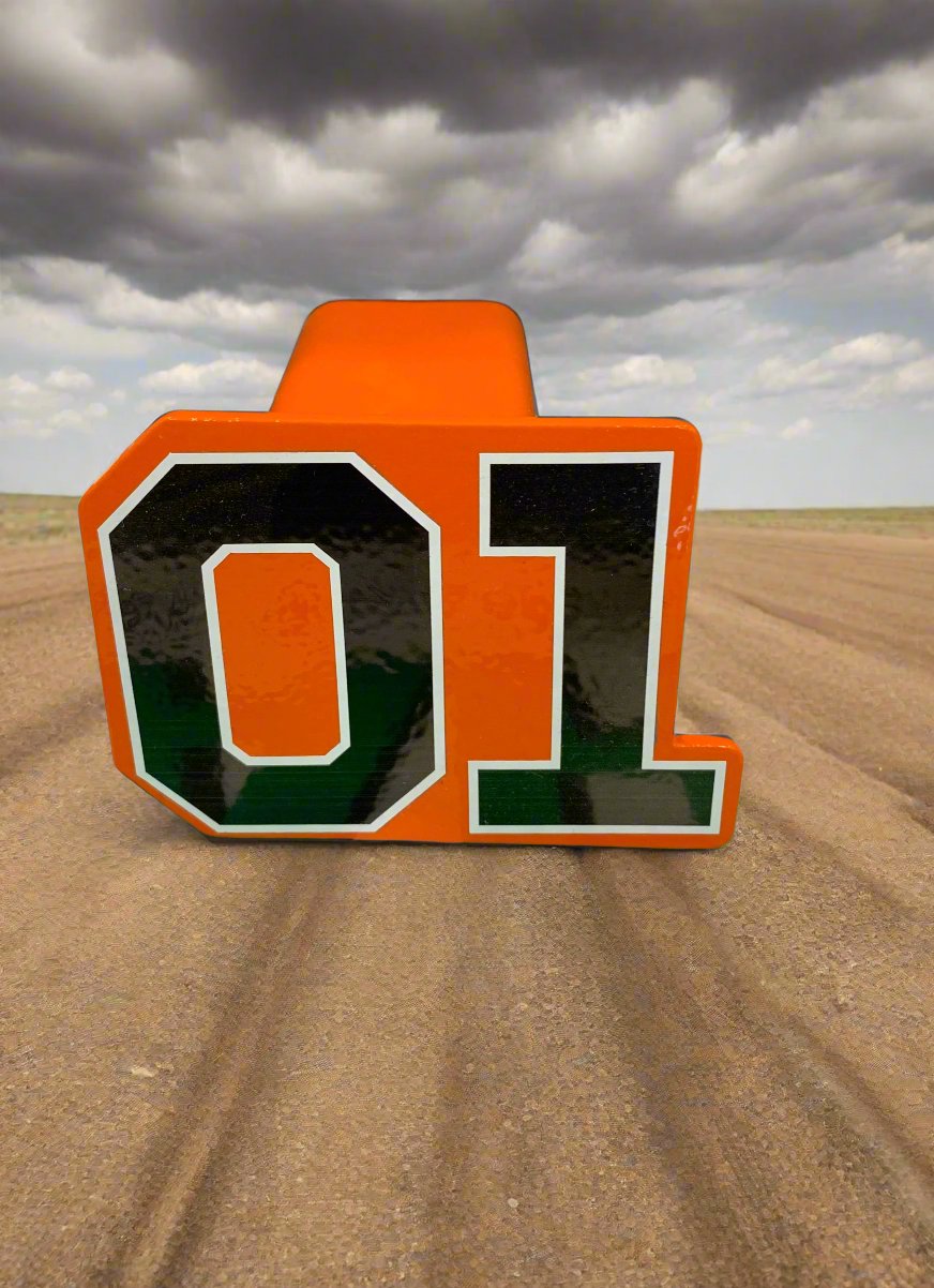 Dukes of Hazzard Famous 01 Receiver Hitch Cover