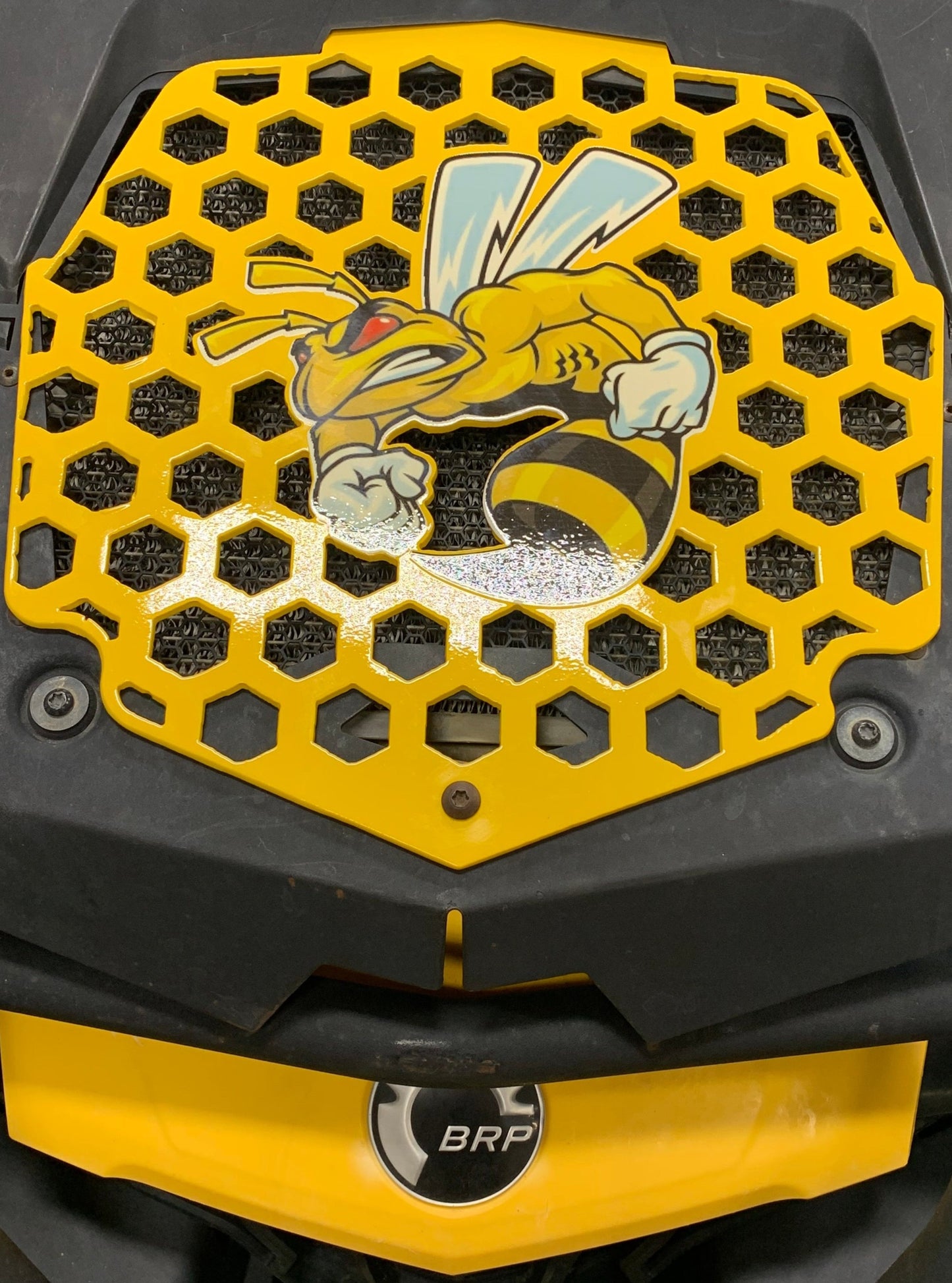 Yellow Jacket- Cover for Radiator on Can Am Outlander Max XMR 450 570 650 850 1000