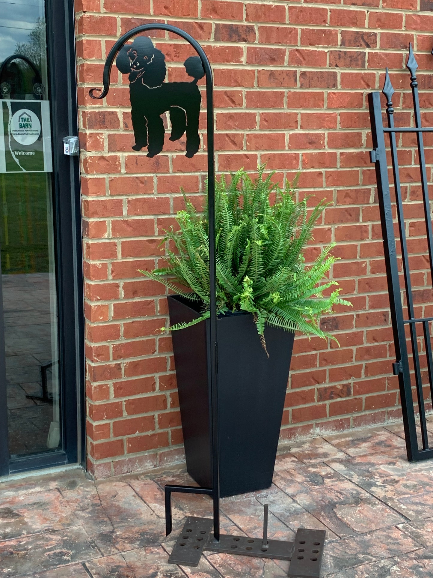 Poodle Shepherd Hook- Your Color Choice-Four Display Options