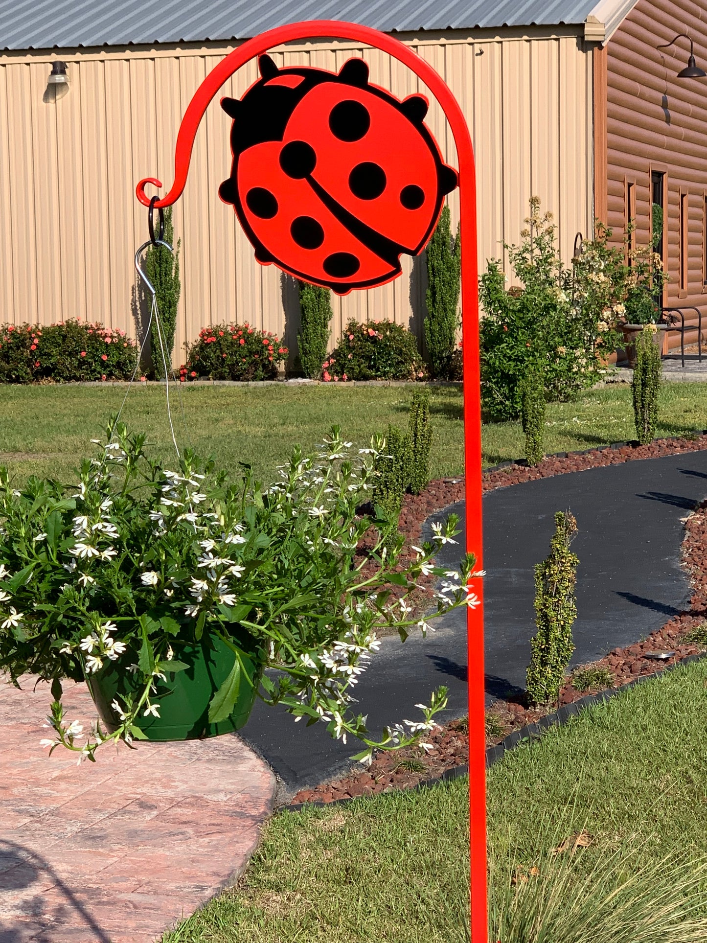 Lady Bug Shepherd Hook