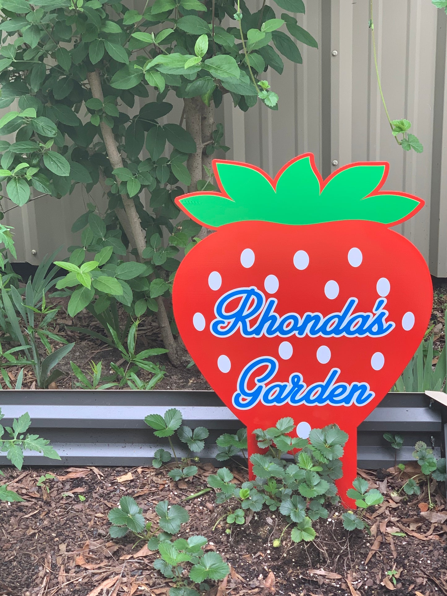 Tomato or Strawberry Garden Sign