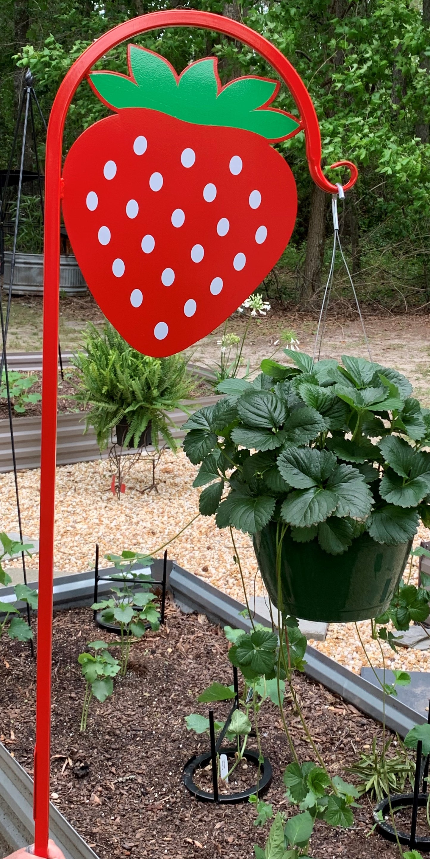 Strawberry Shepherd Hook