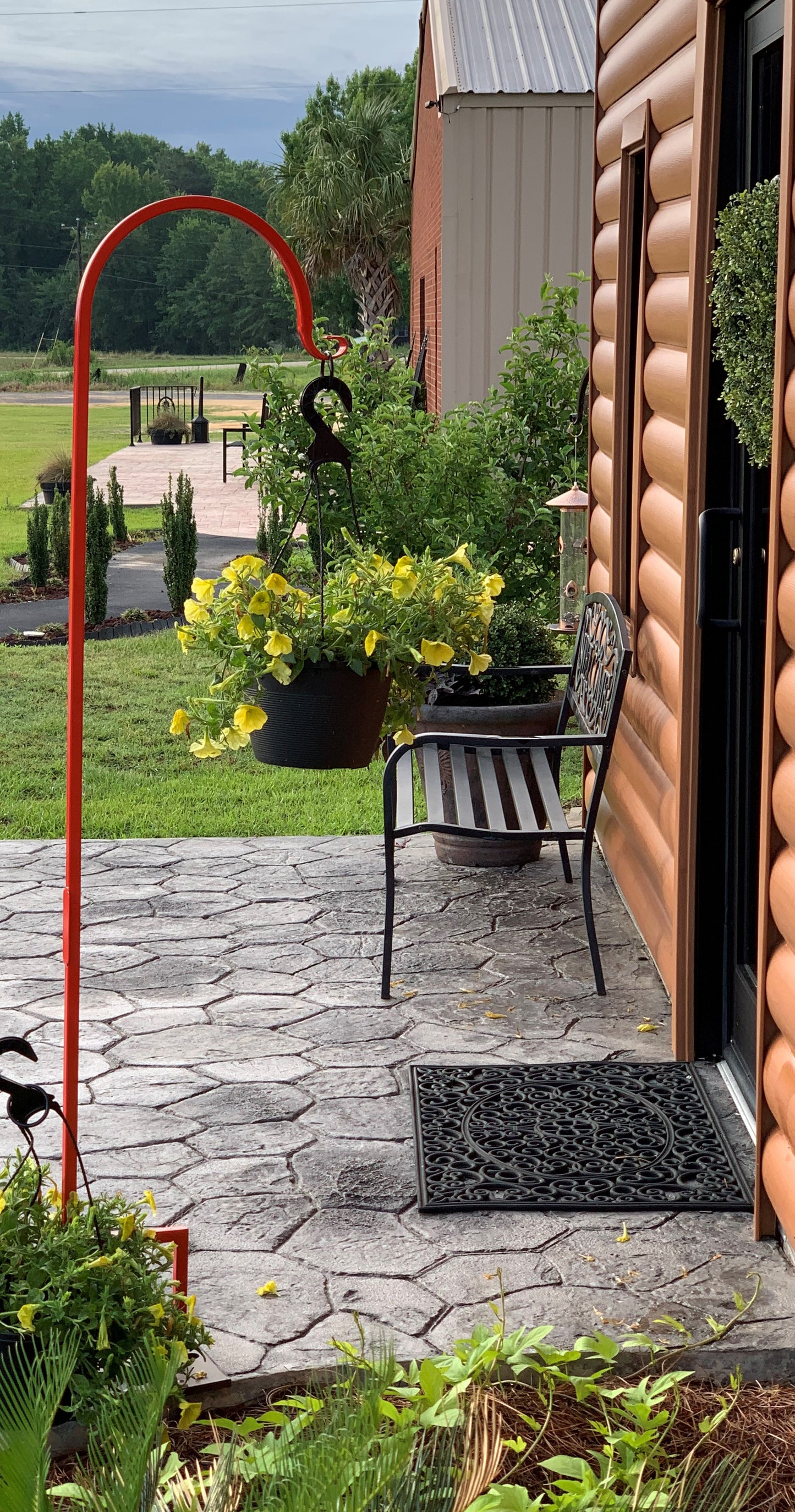 Shepherd Hook Metal Very Sturdy- Your color choice-Four display options