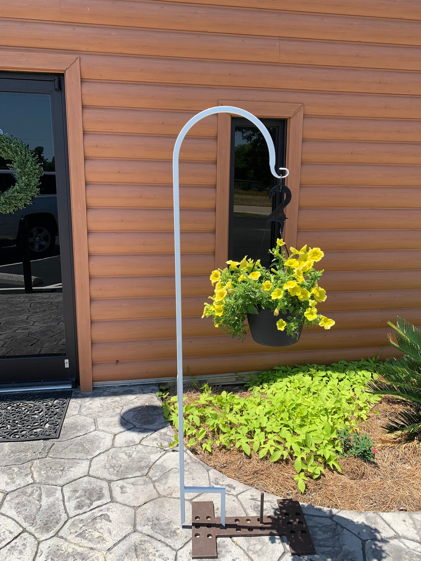 Shepherd Hook Metal Very Sturdy- Your color choice-Four display options