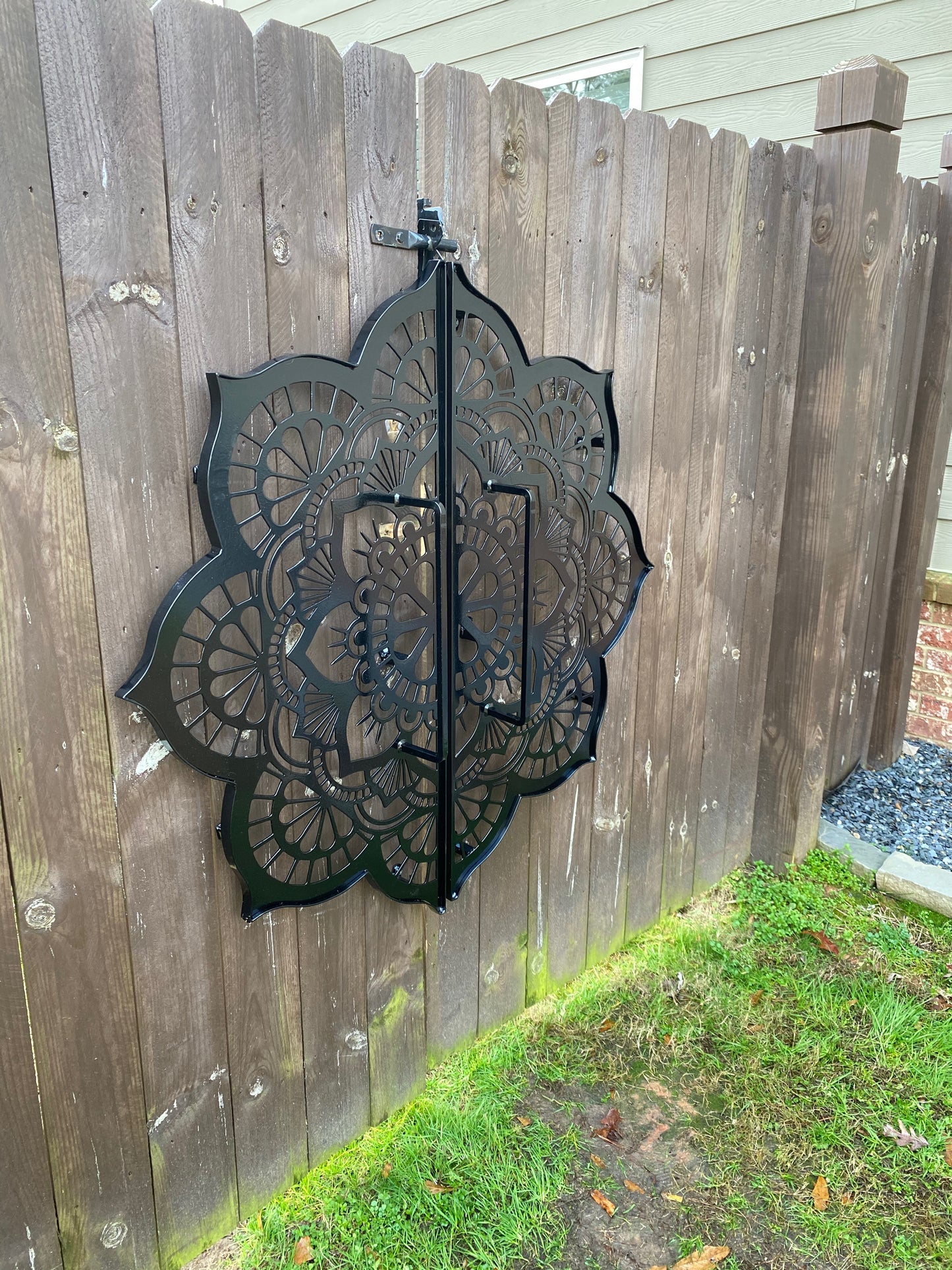 Decorative Gate Pull Handles-Metal-Your color choice