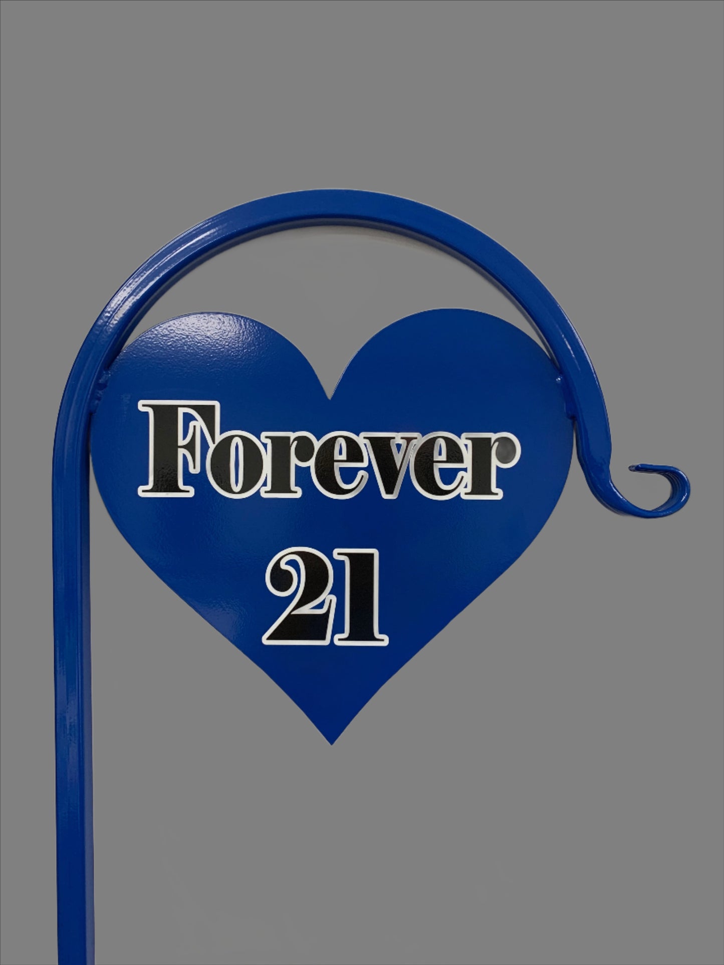 Heart Shepherd Hook- Memorial-Gravesite Display-with or without custom message