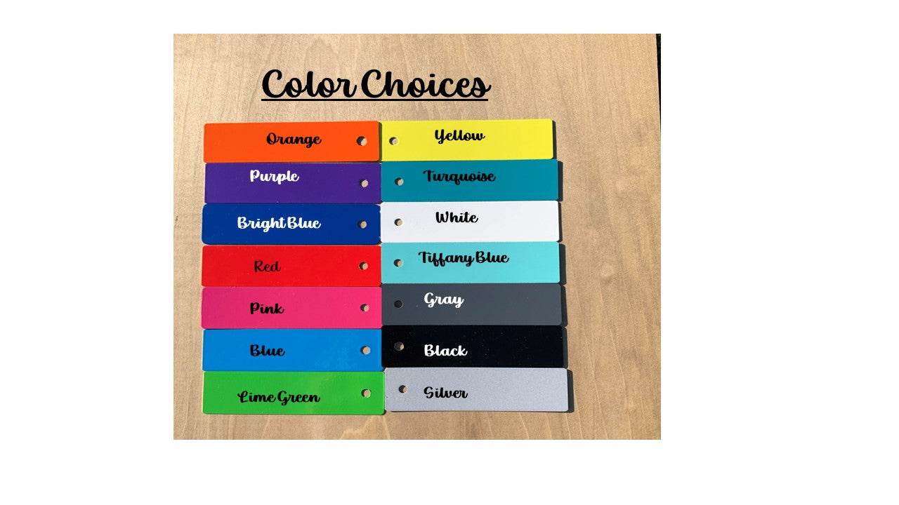 Pair of Your State Choice Foot Pegs your color Choice
