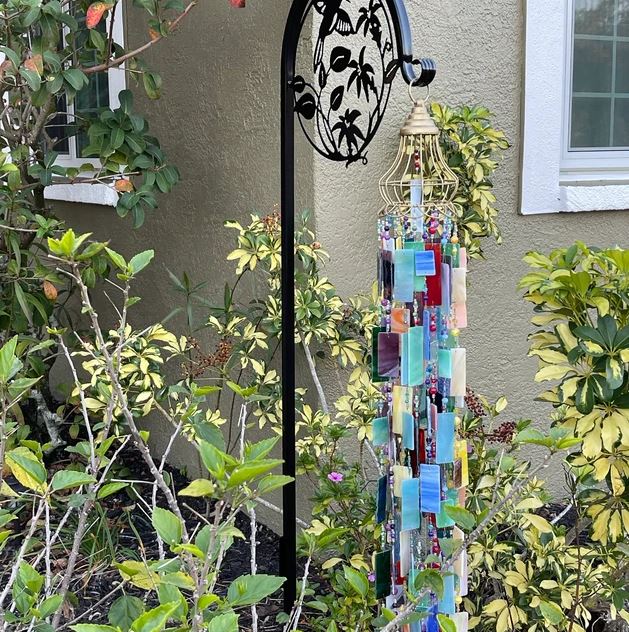 Hummingbird Shepherd Hook