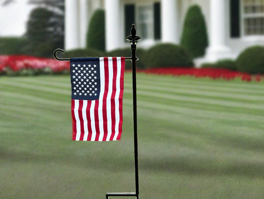 Garden Flag Holder Very Sturdy Powder Coated your color choice- Choose your topper-Choose your display